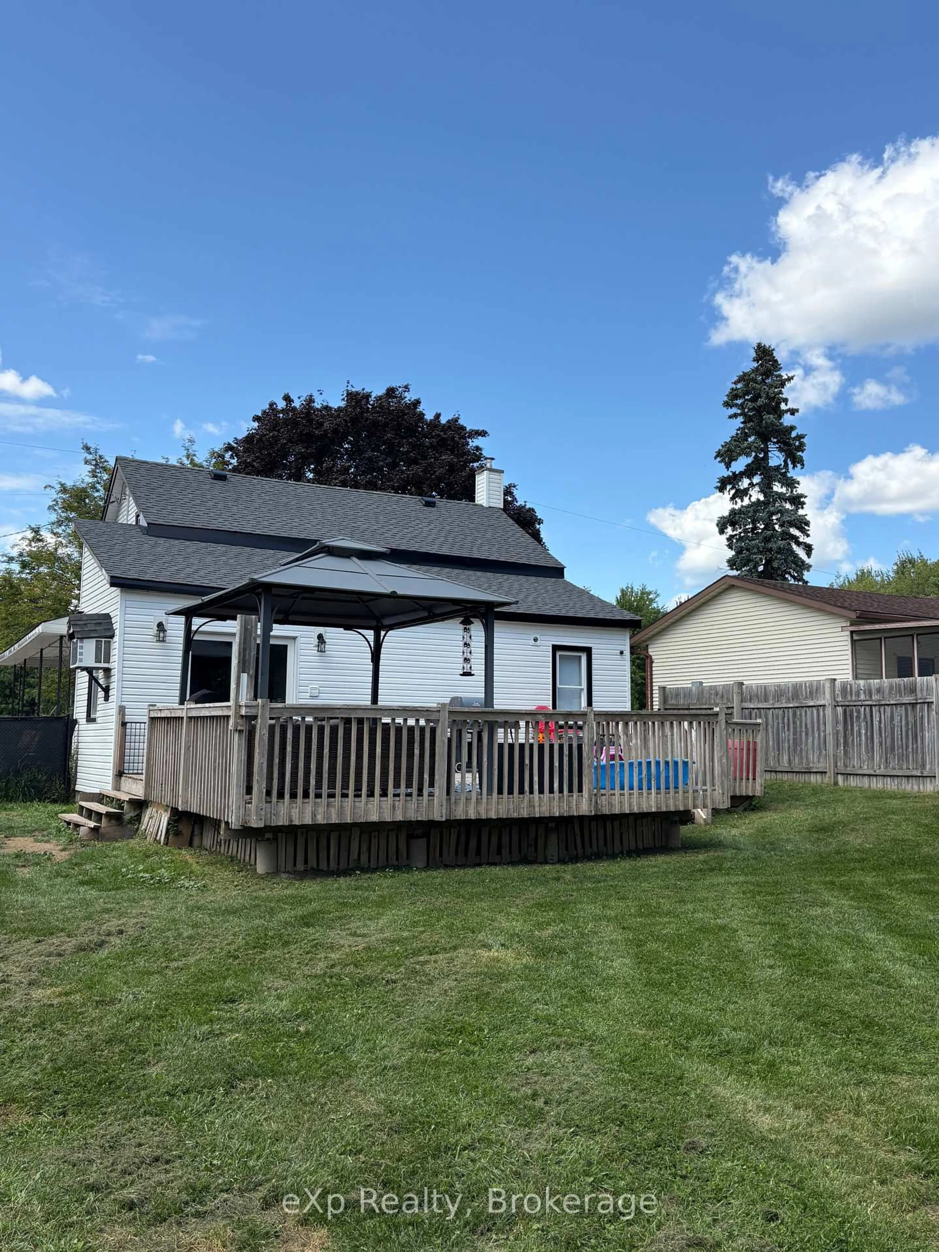 A pic from outside/outdoor area/front of a property/back of a property/a pic from drone, unknown for 58 Absalom St, South Bruce Ontario N0G 2J0
