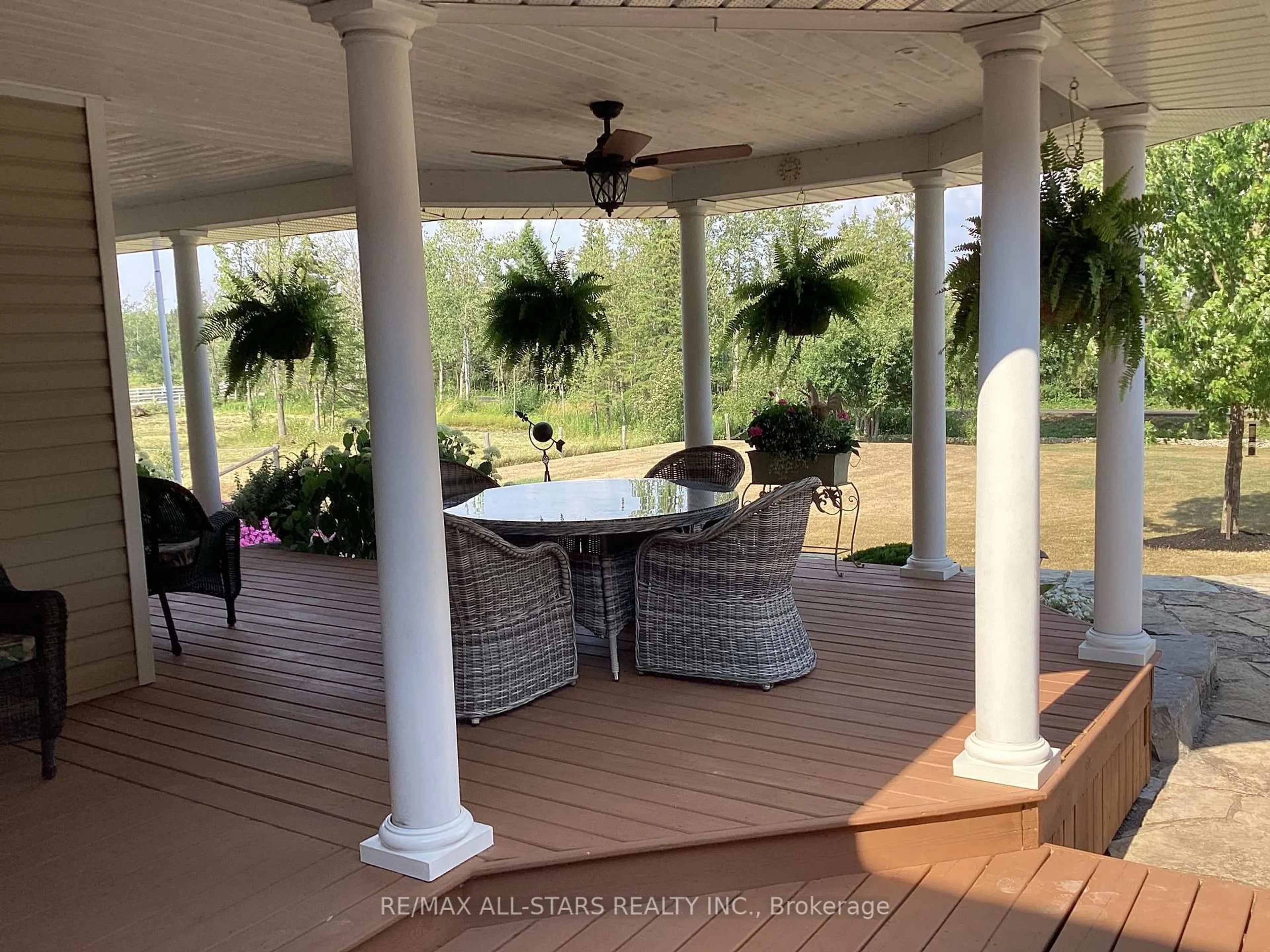 Patio, water/lake/river/ocean view for 41 McLarens Creek Rd, Kawartha Lakes Ontario K0M 1G0