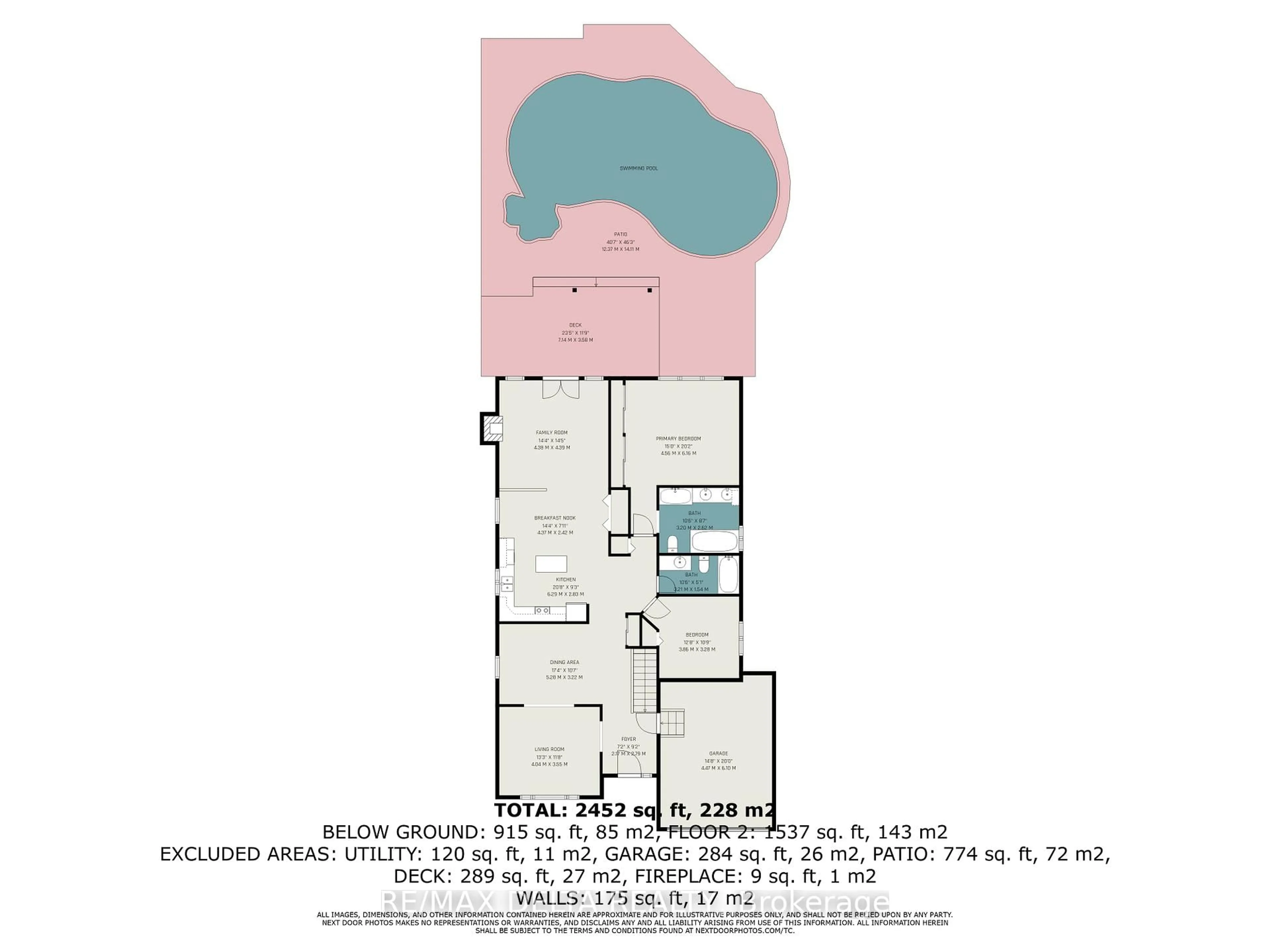 Floor plan for 762 Adencliffe Dr, Orleans Ontario K4A 3E5