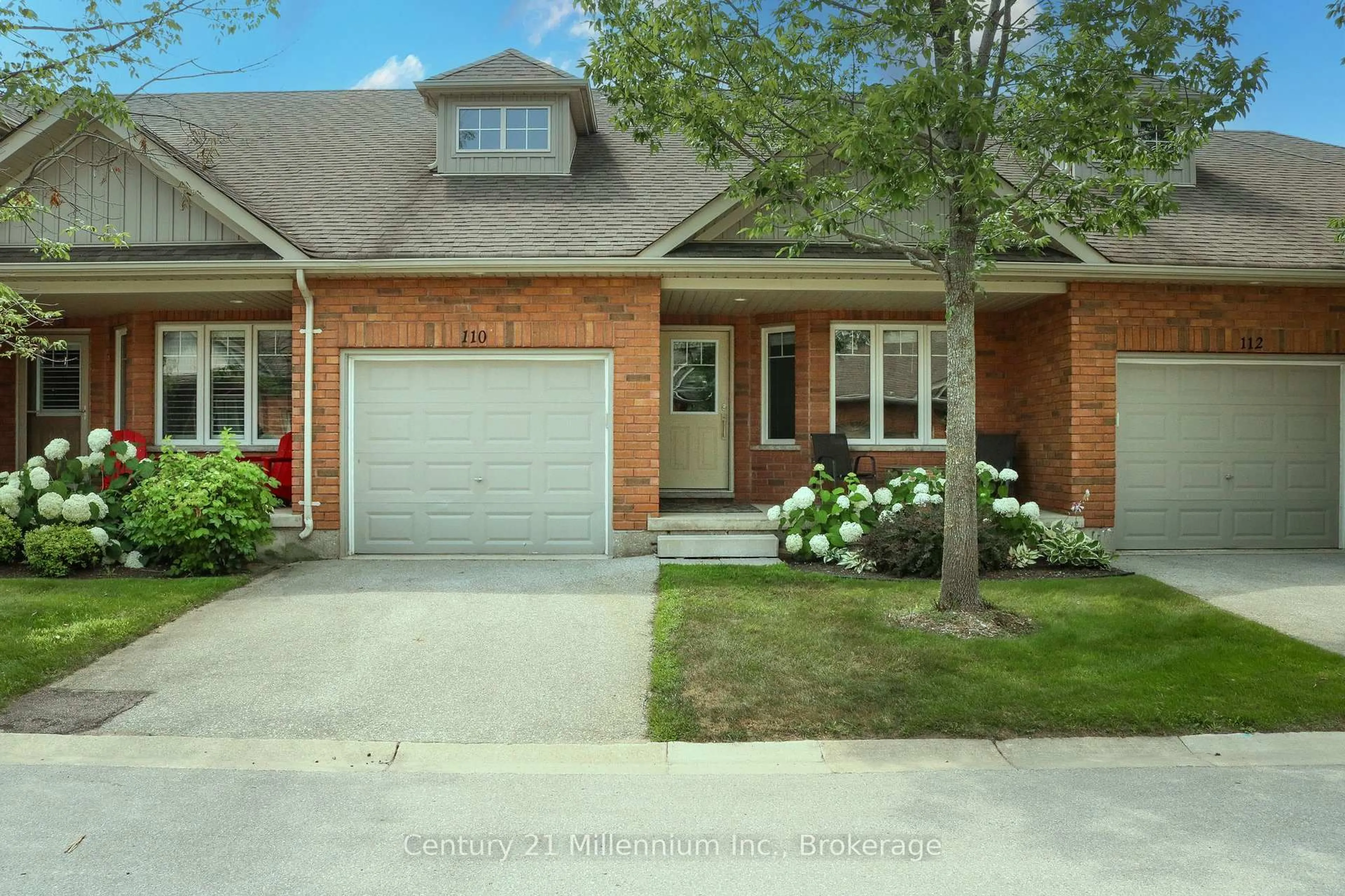 Home with brick exterior material, street for 110 Empire Lane, Meaford Ontario N4L 0A5