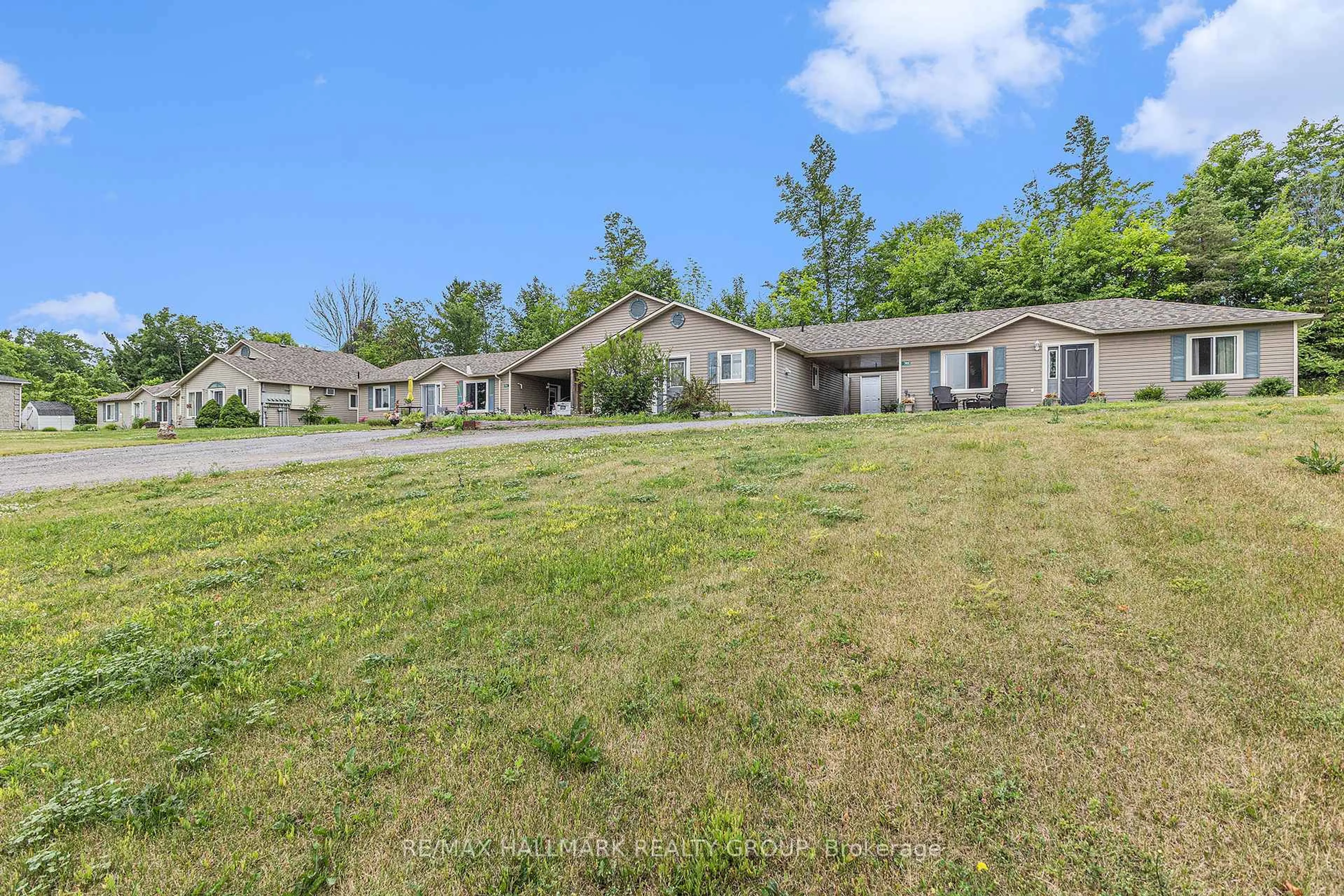 A pic from outside/outdoor area/front of a property/back of a property/a pic from drone, mountain view for 735 River Rd, Braeside Ontario K0A 1G0