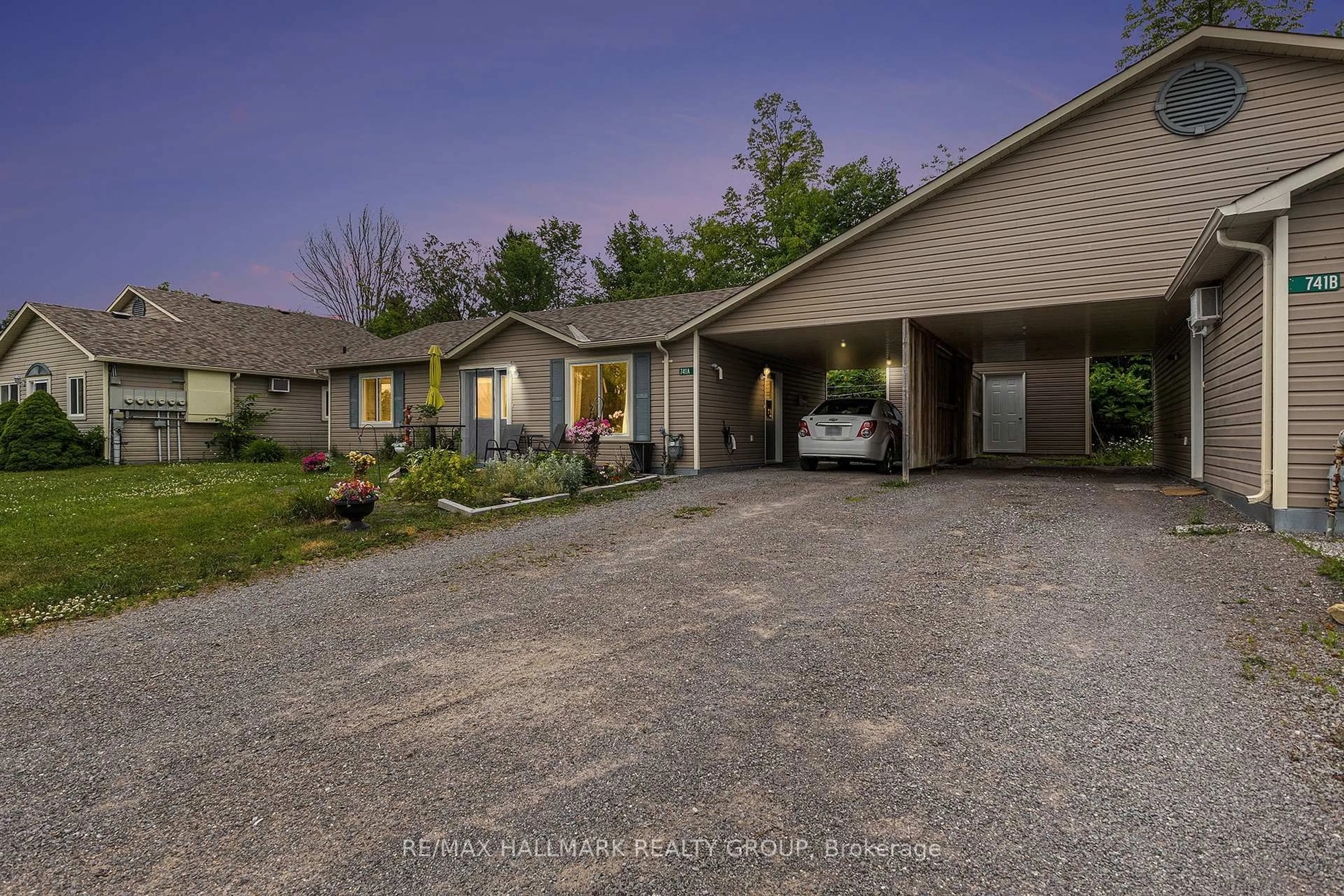 A pic from outside/outdoor area/front of a property/back of a property/a pic from drone, street for 735 River Rd, Braeside Ontario K0A 1G0