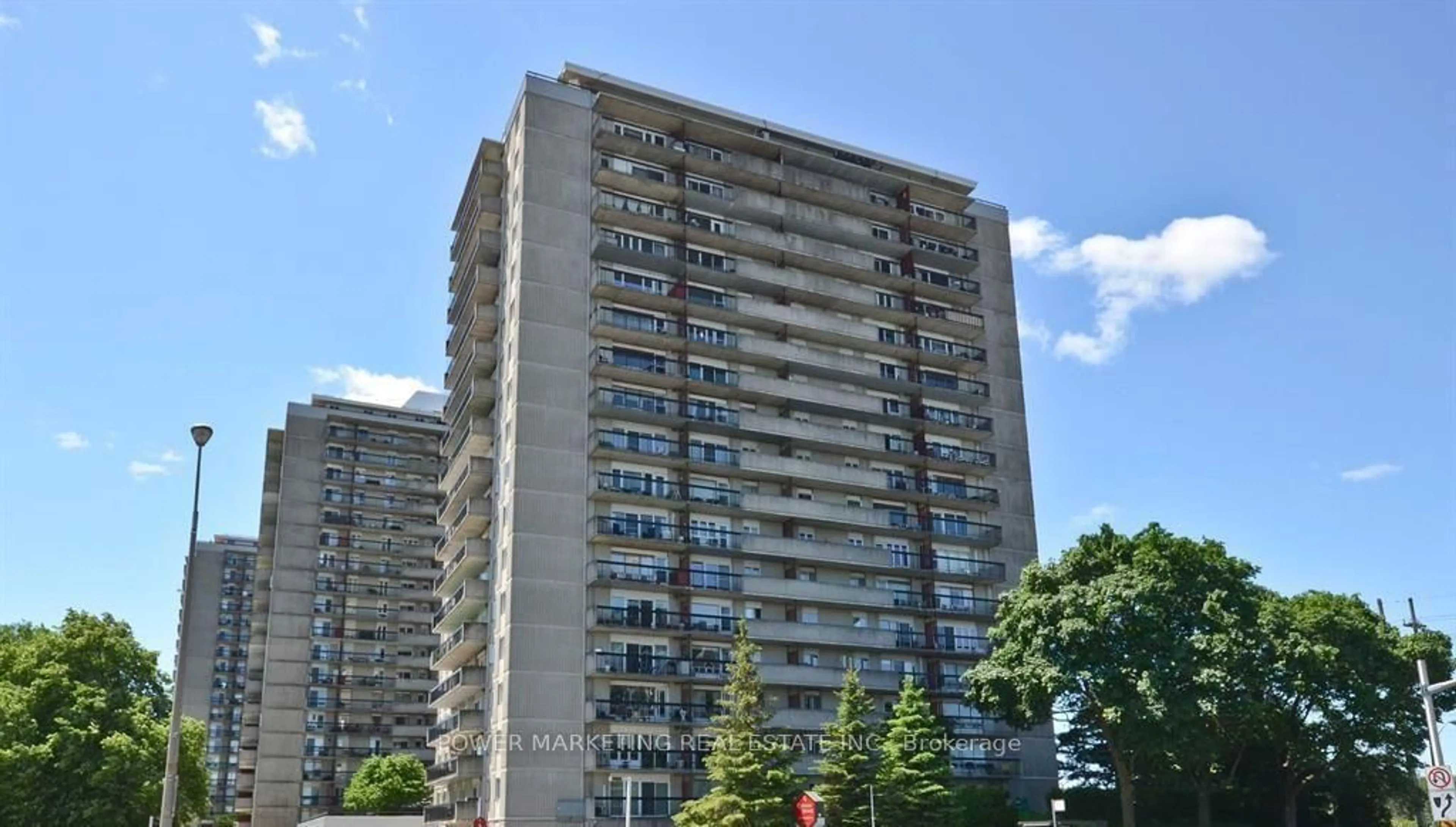 Balcony in the apartment, building for 158B MCARTHUR Ave #1604, Ottawa Ontario K1L 8E7