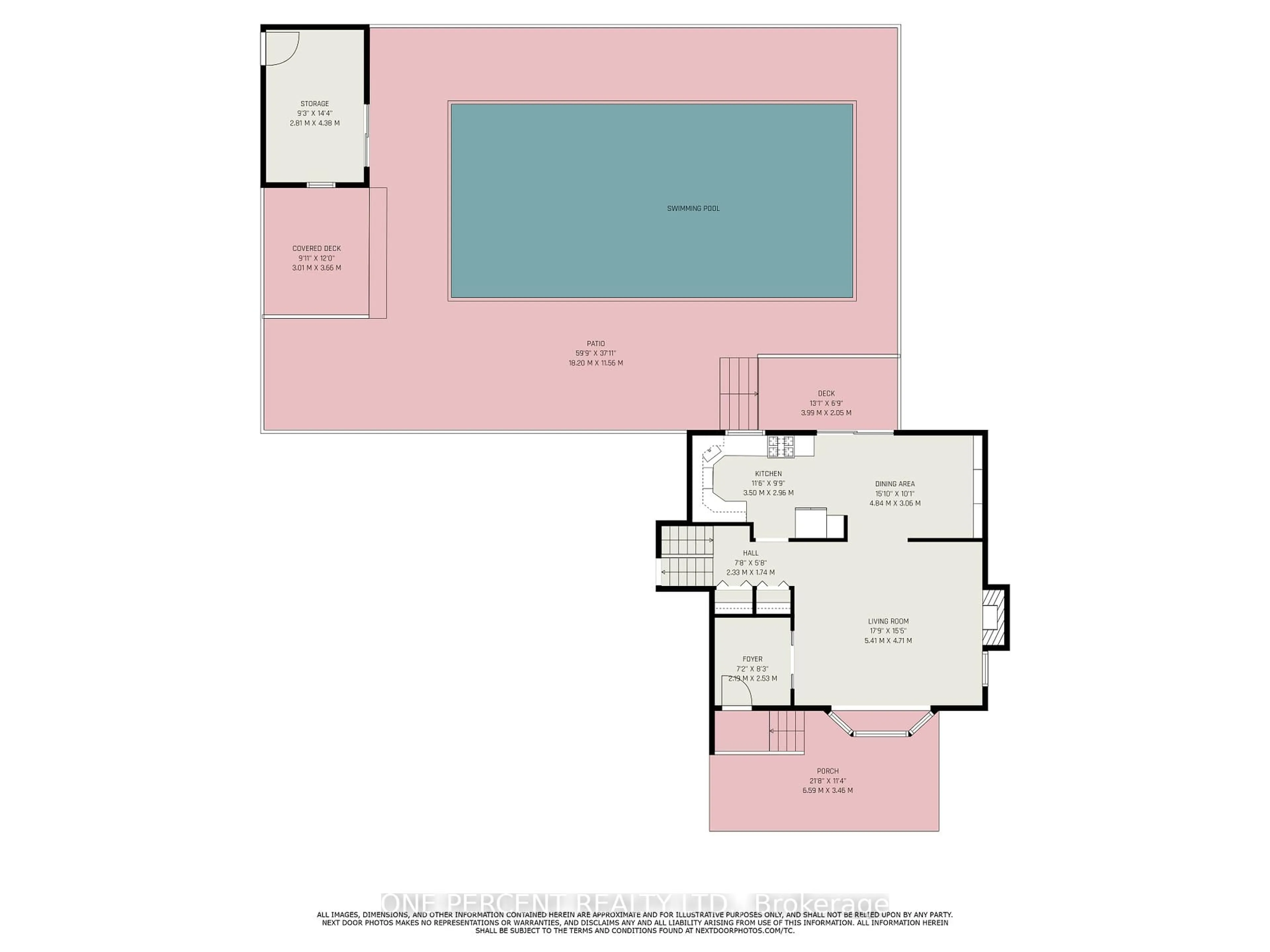 Floor plan for 1042 Harkness Ave, Ottawa Ontario K1V 6P2