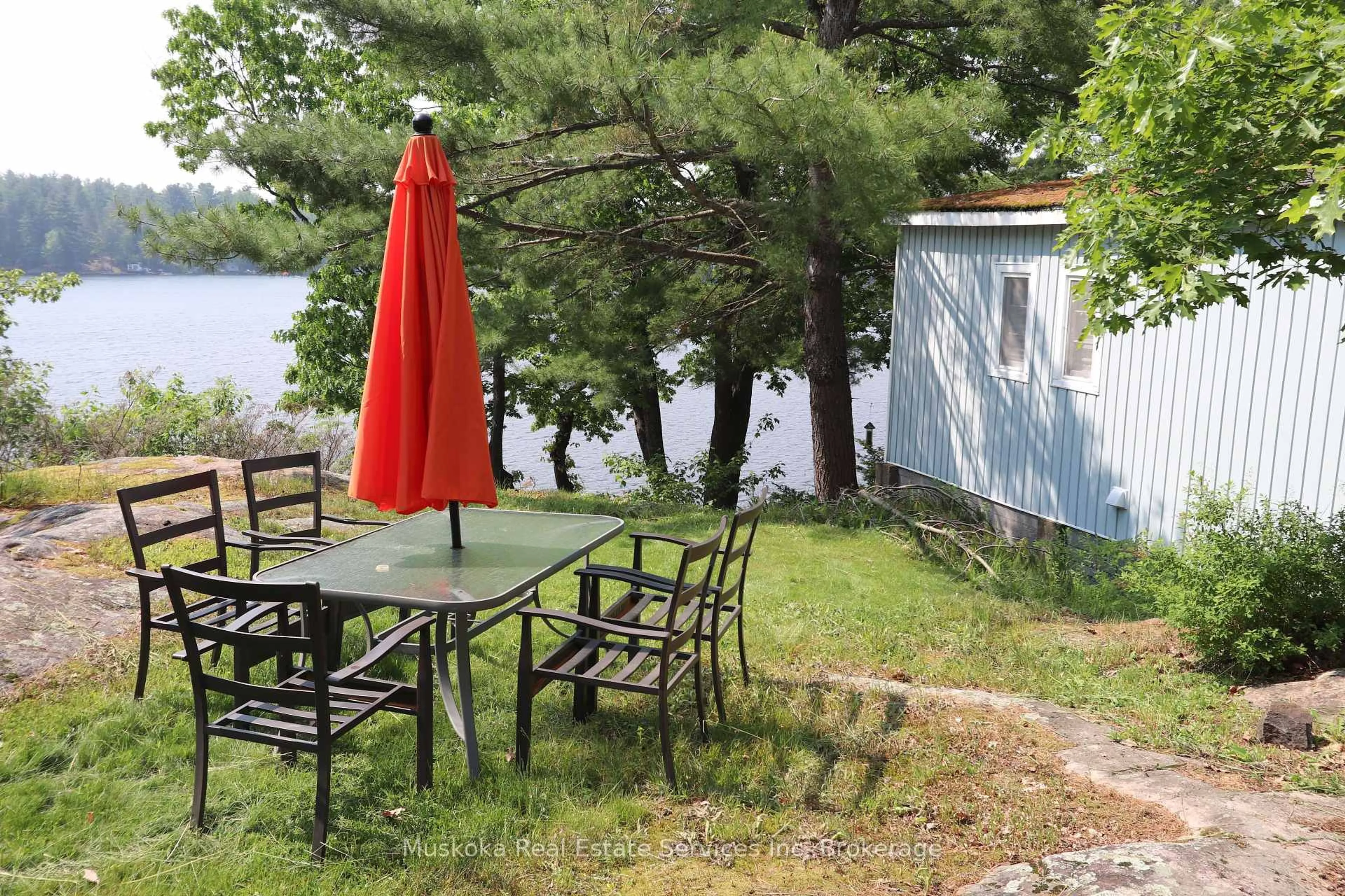 Patio, water/lake/river/ocean view for 1113 Sam Cook Rd, Gravenhurst Ontario P1P 1R3
