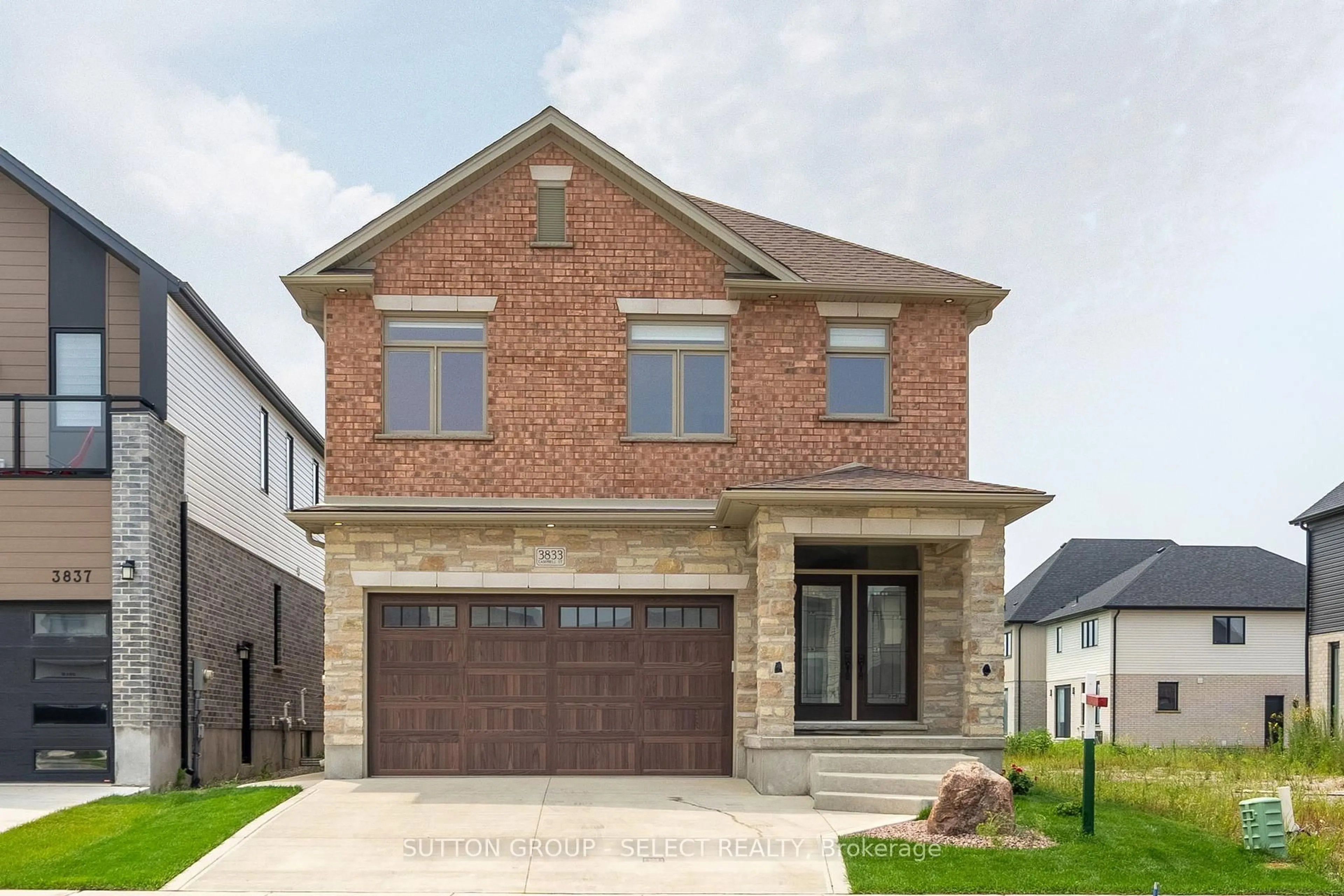 Home with brick exterior material, street for 3833 Campbell St, London South Ontario N6P 0J7