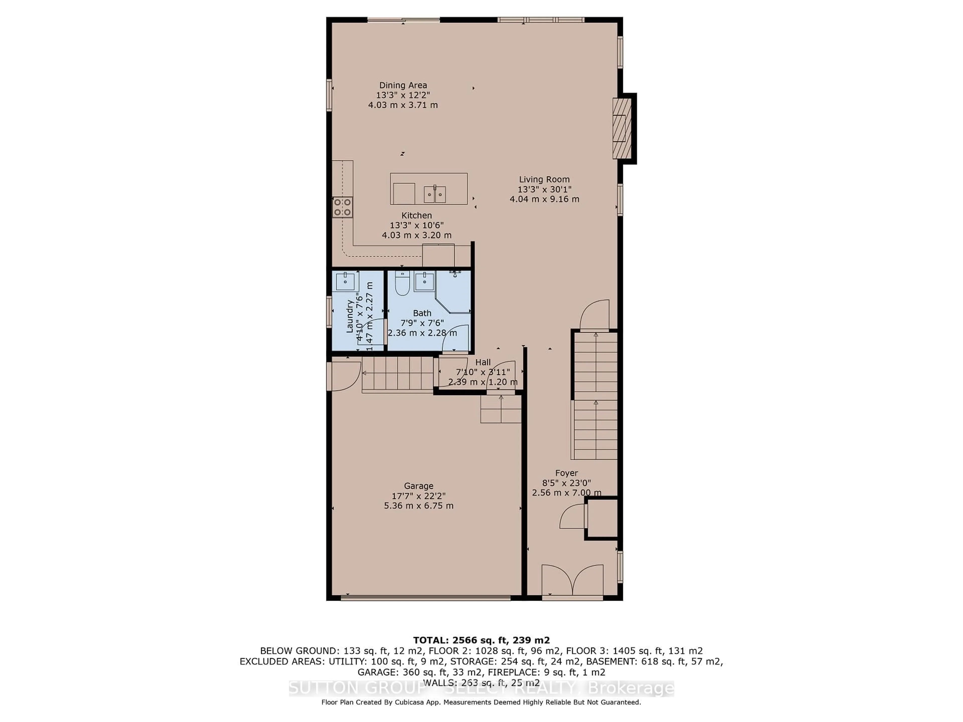Floor plan for 3833 Campbell St, London South Ontario N6P 0J7
