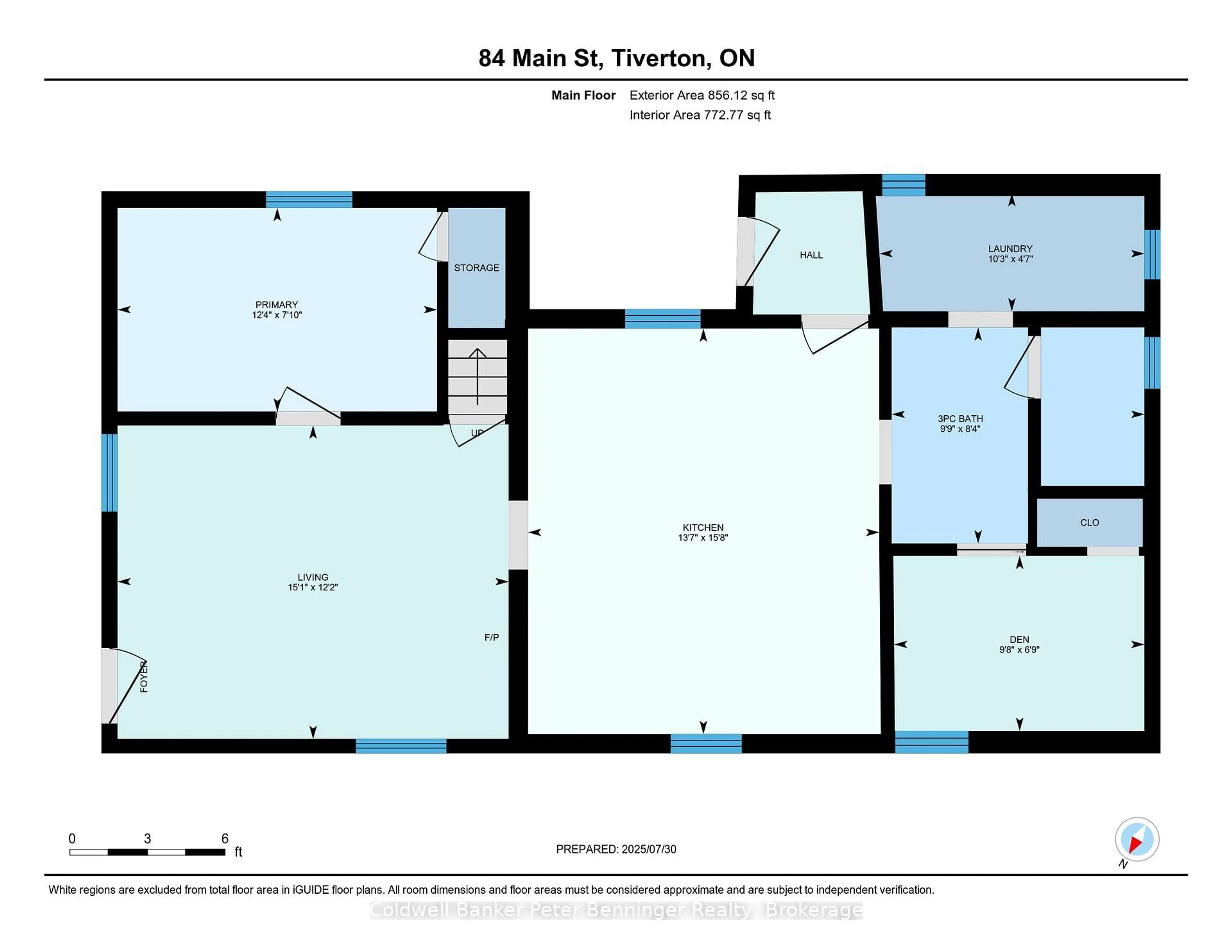 Floor plan for 84 Main St, Kincardine Ontario N0G 2T0