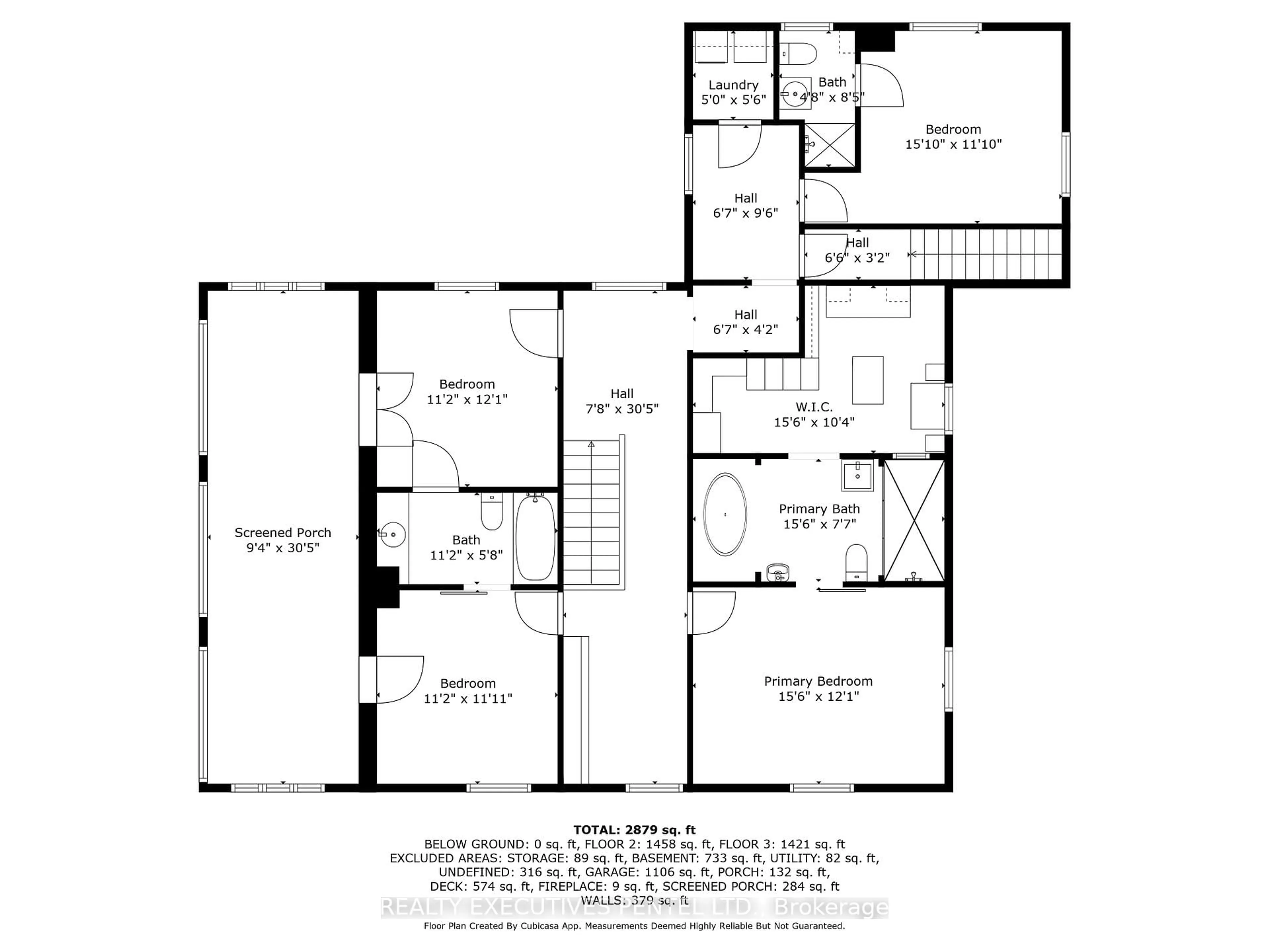 Floor plan for 351 George St. St, Cobourg Ontario K9A 3M2