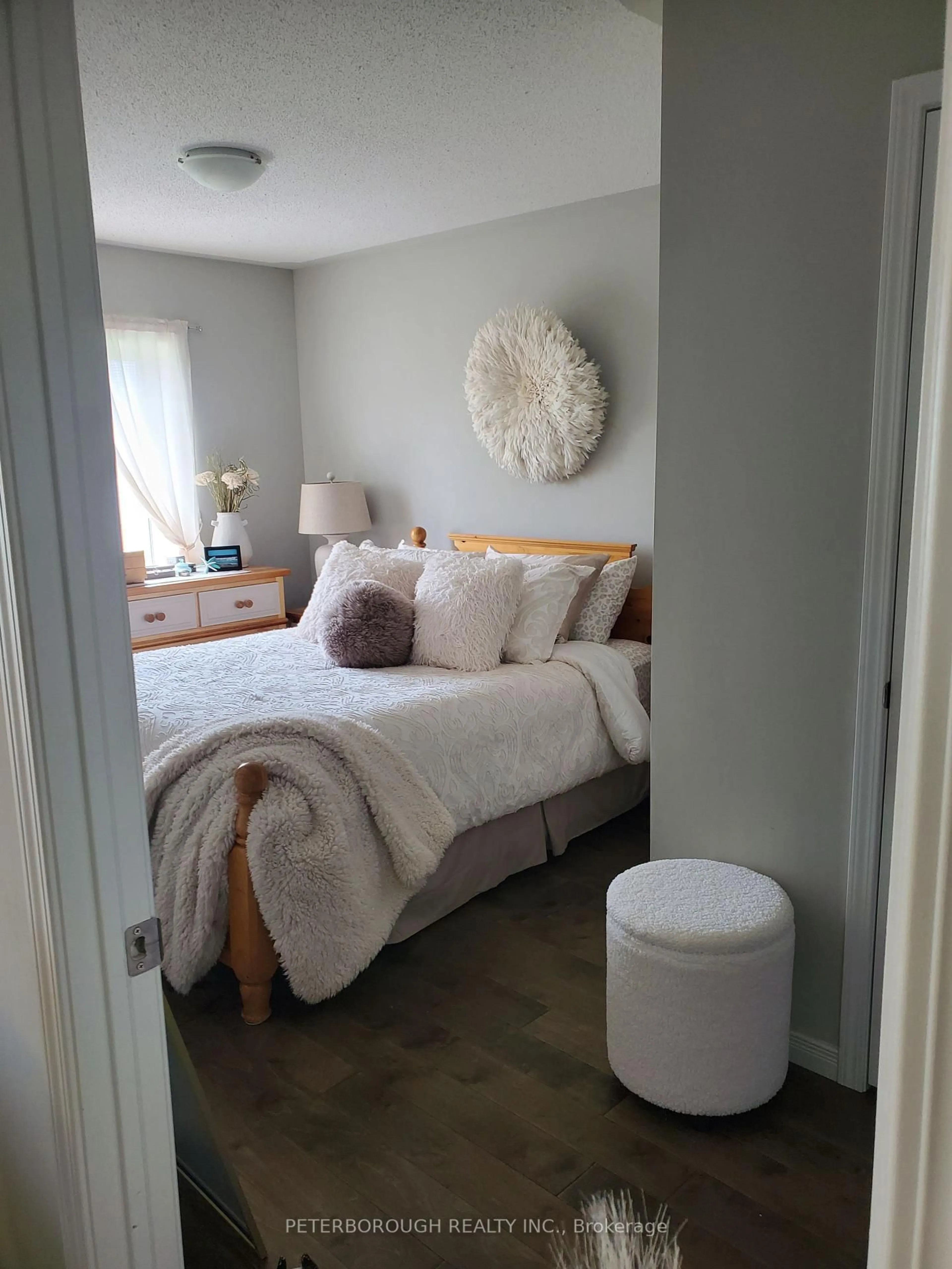 Bedroom with bed, unknown for 910 Wentworth St #301, Peterborough West Ontario K9J 8R8