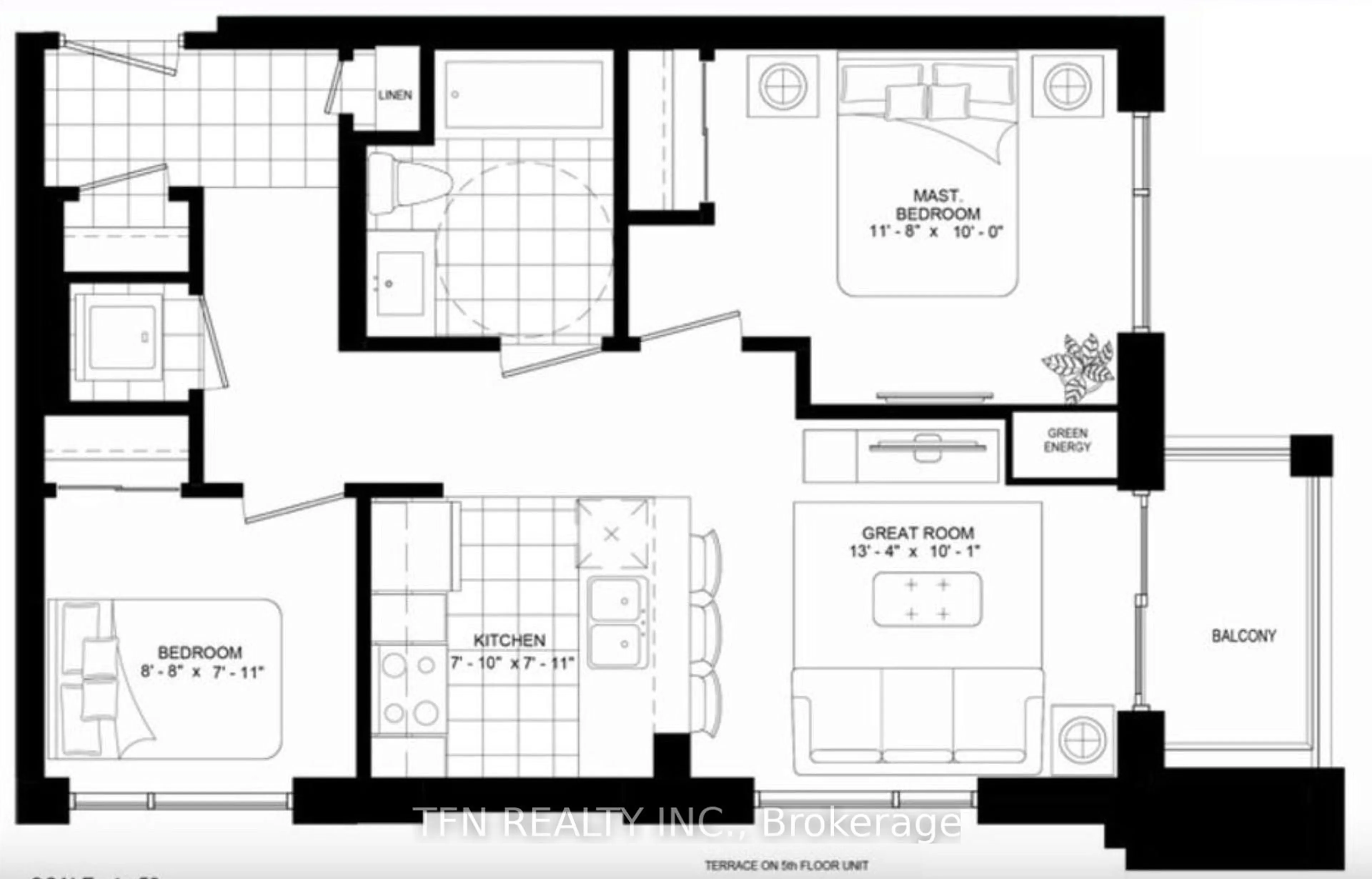 Floor plan for 460 Dundas St #121, Hamilton Ontario L8B 2A5