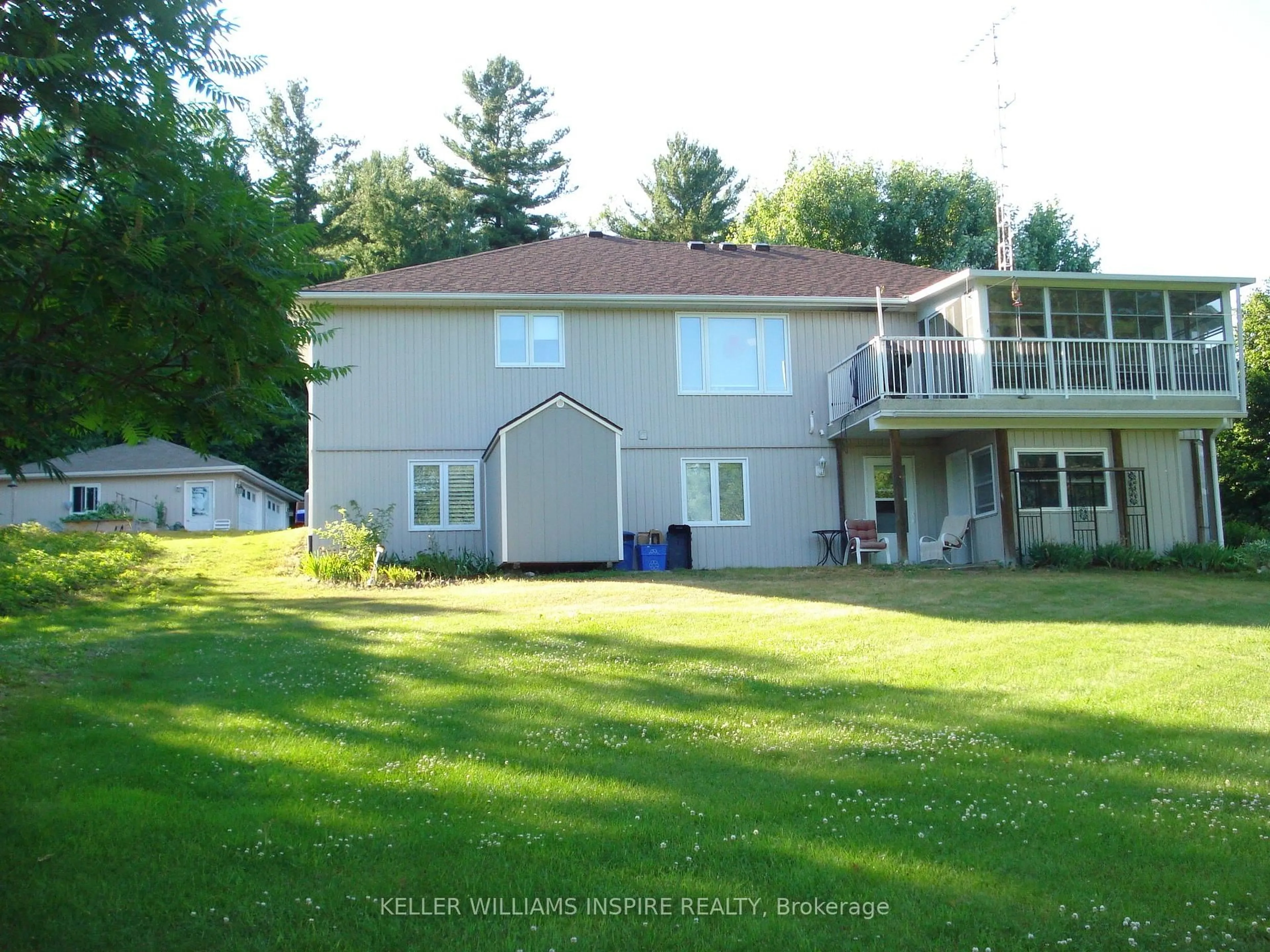 A pic from outside/outdoor area/front of a property/back of a property/a pic from drone, water/lake/river/ocean view for 342 Christiani Rd, Brighton Ontario K0K 1H0