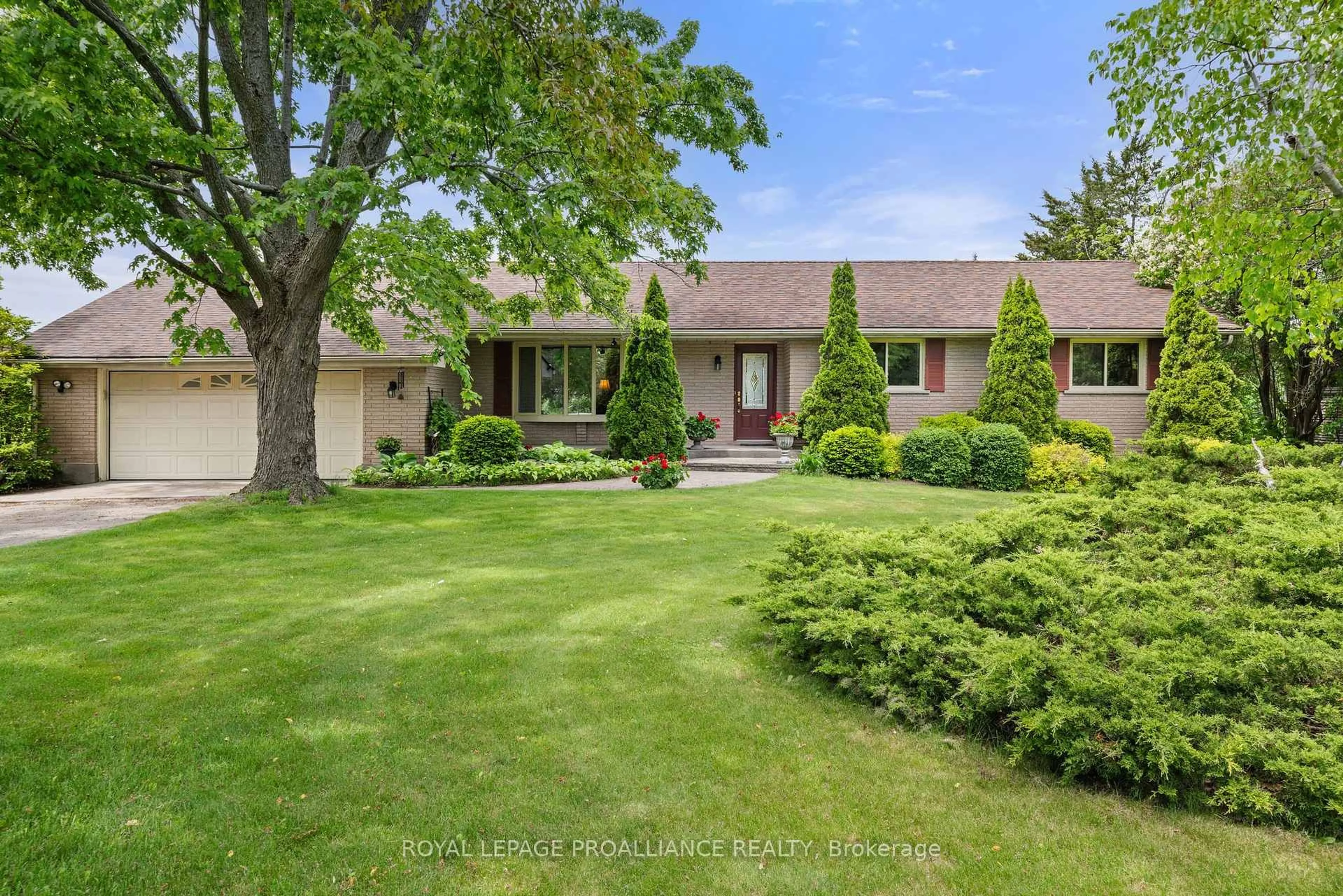 A pic from outside/outdoor area/front of a property/back of a property/a pic from drone, street for 3286 County Rd 3 Rd, Prince Edward County Ontario K0K 1L0