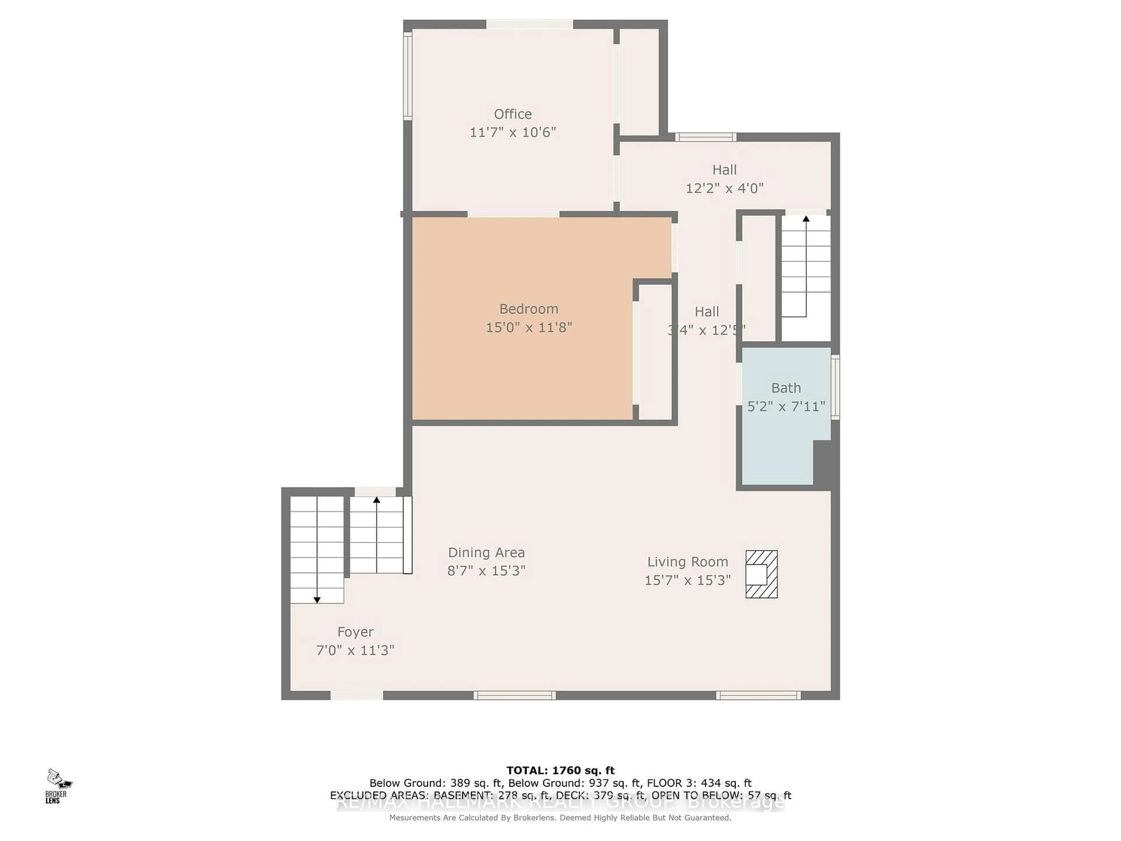 Floor plan for 3838 KENYON DAM Rd, North Glengarry Ontario K0C 1A0
