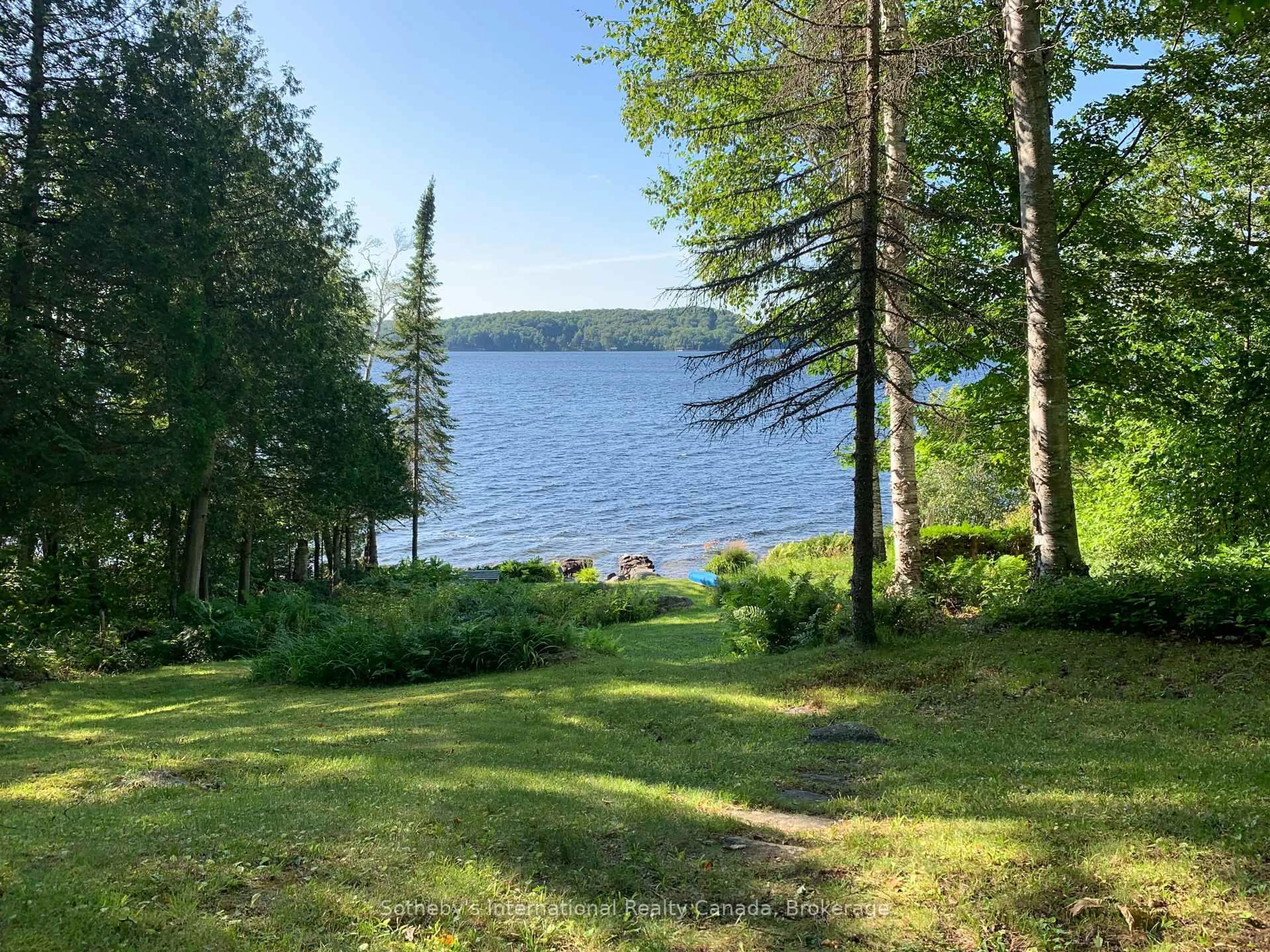 A pic from outside/outdoor area/front of a property/back of a property/a pic from drone, water/lake/river/ocean view for 3179 Muskoka Rd 117 Rd #2, Lake of Bays Ontario P0B 1A0