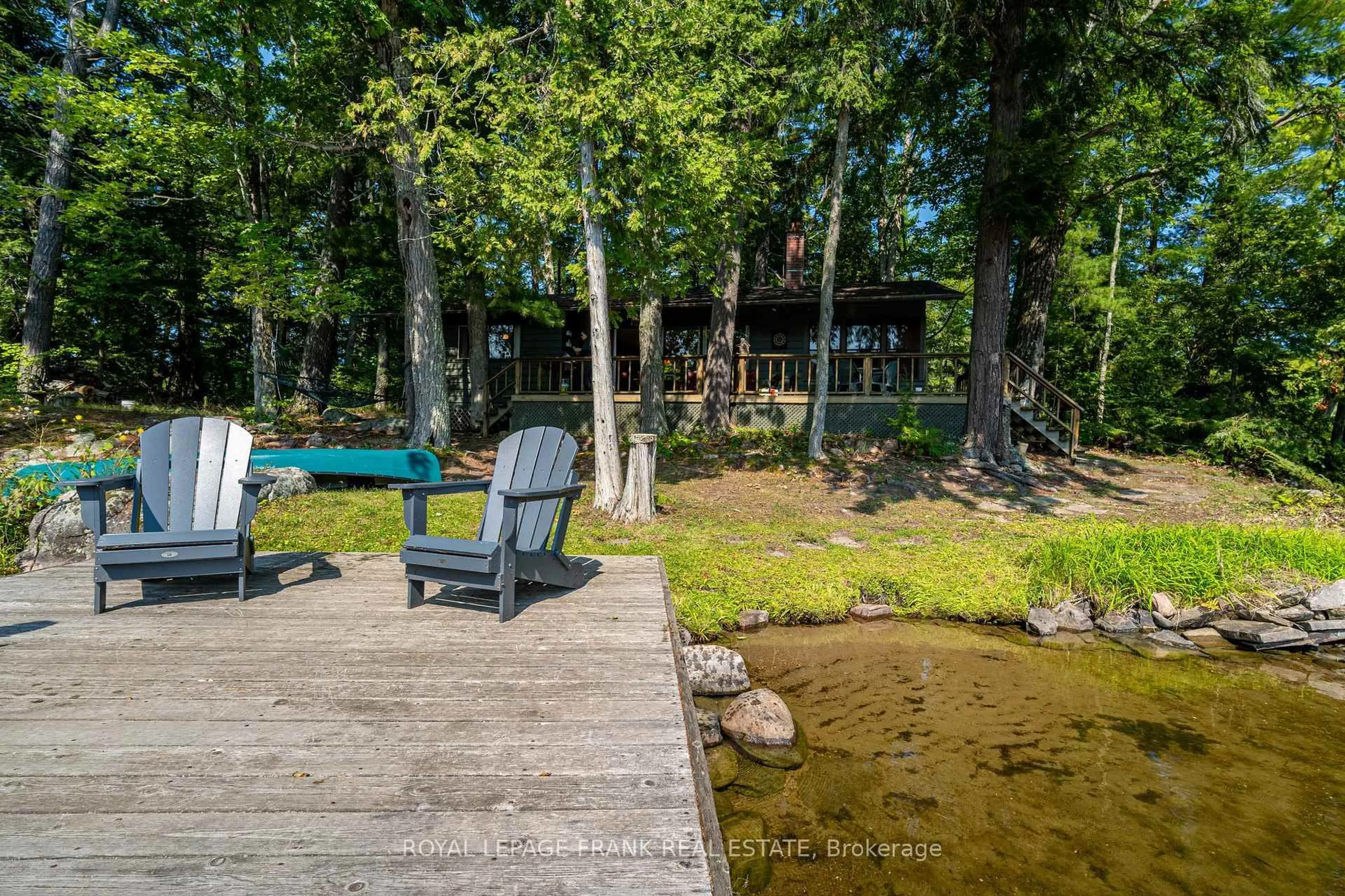 Patio, water/lake/river/ocean view for 428 & 430 Island 7 Stoney Lake, Douro-Dummer Ontario K0L 2H0