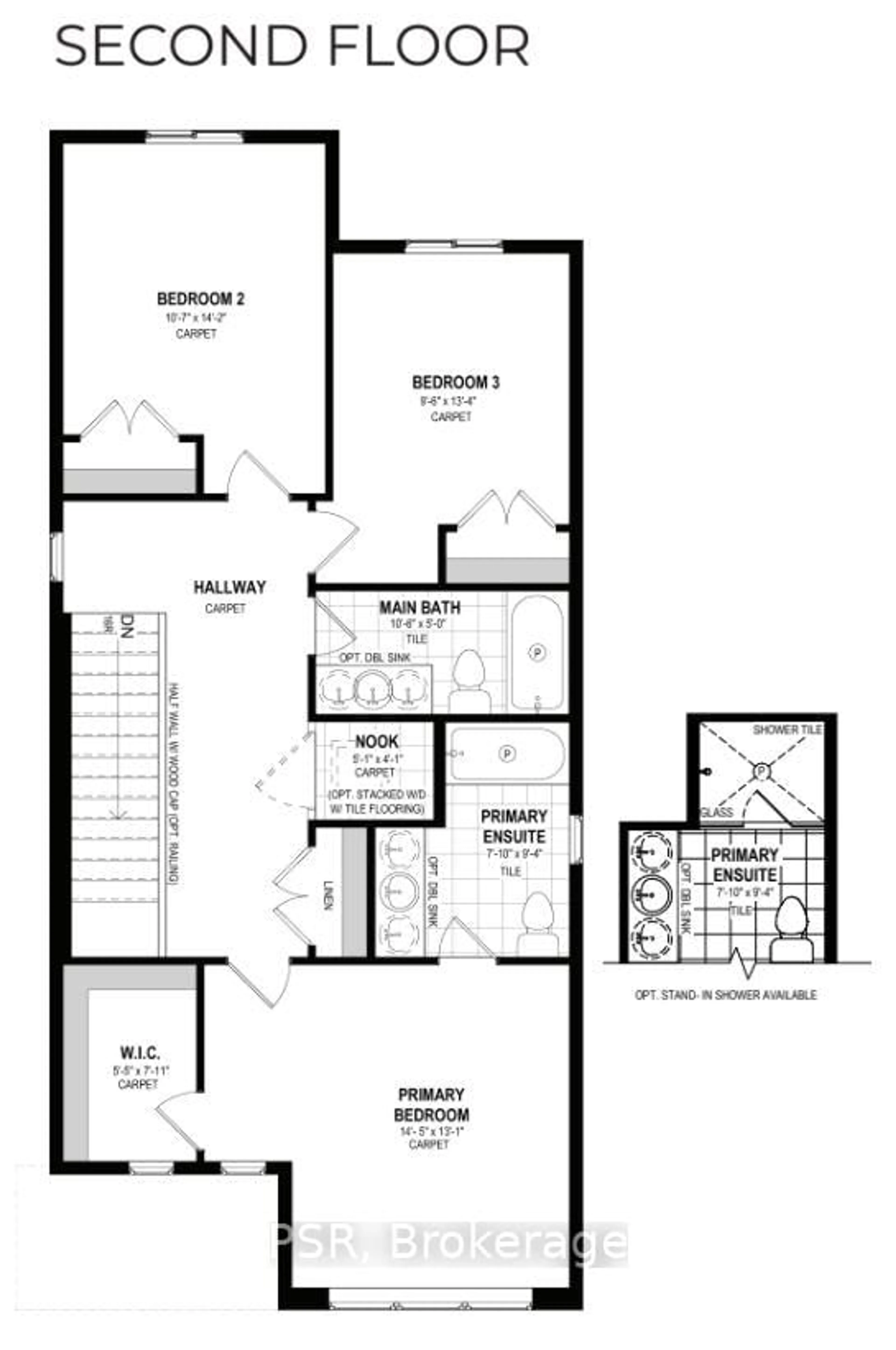 Floor plan for Lot 52 Rivergreen Cres, Cambridge Ontario N1S 0G1