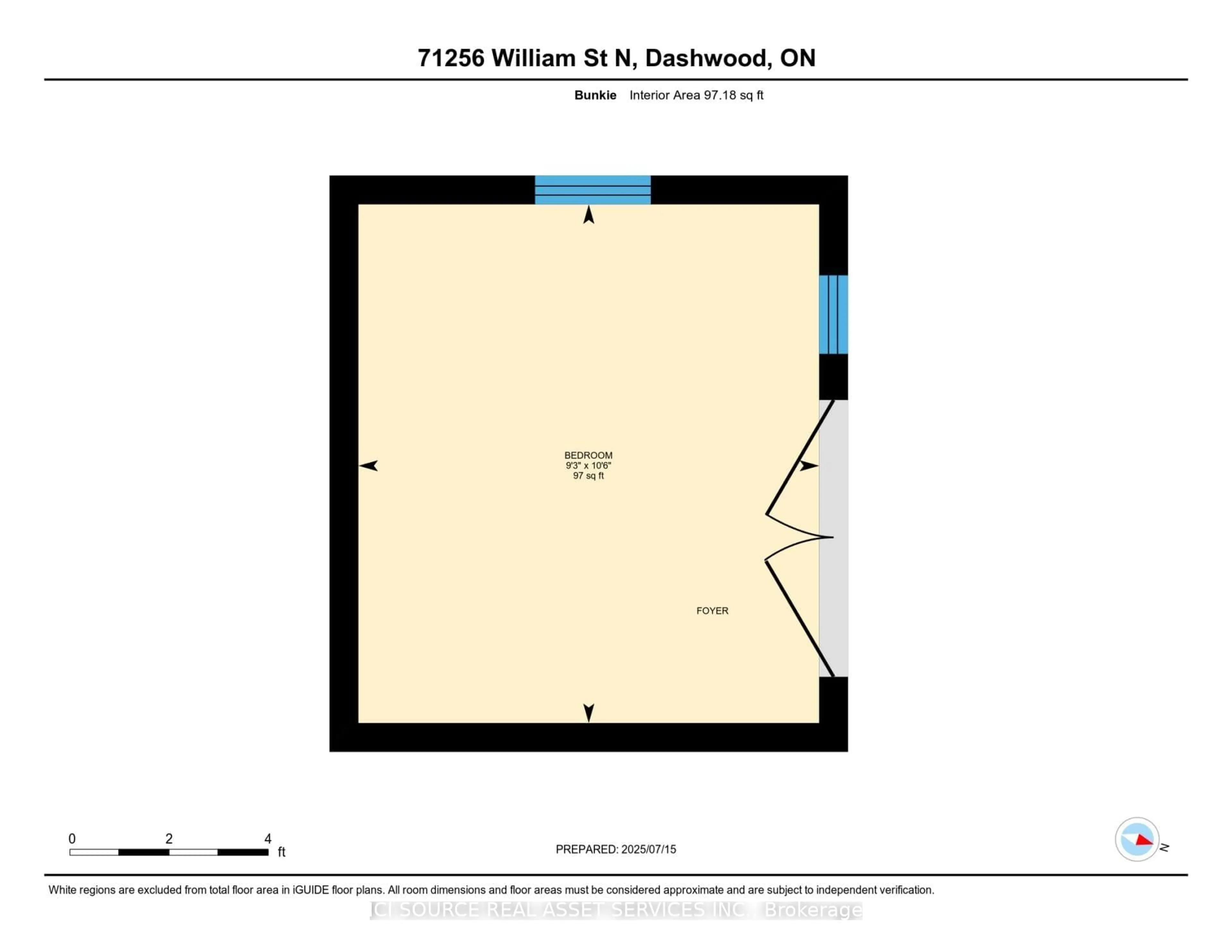 Floor plan for 71256 William St, Bluewater Ontario L7P 1N7