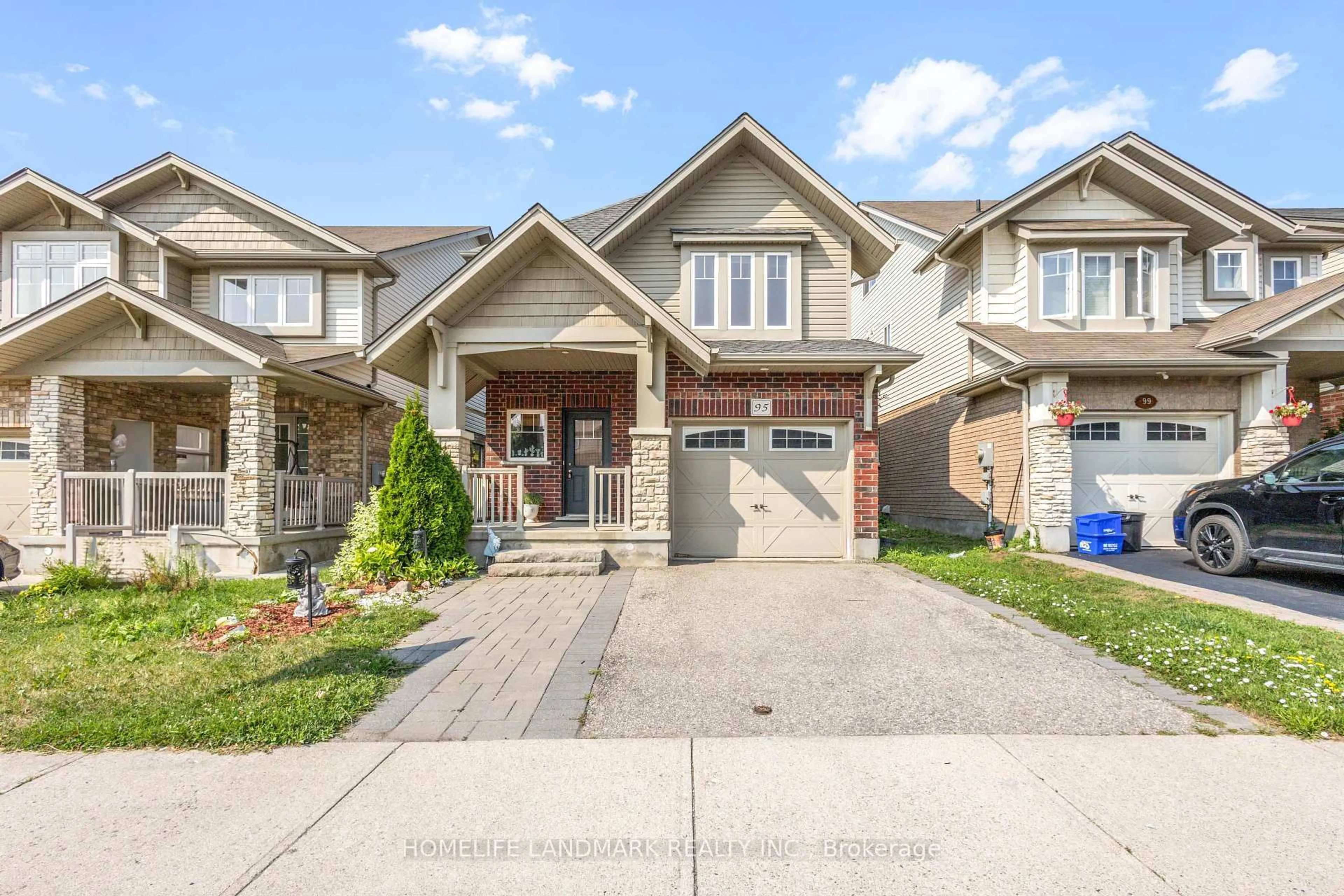 Home with brick exterior material, street for 95 HARDING St, Kitchener Ontario N2E 4L3