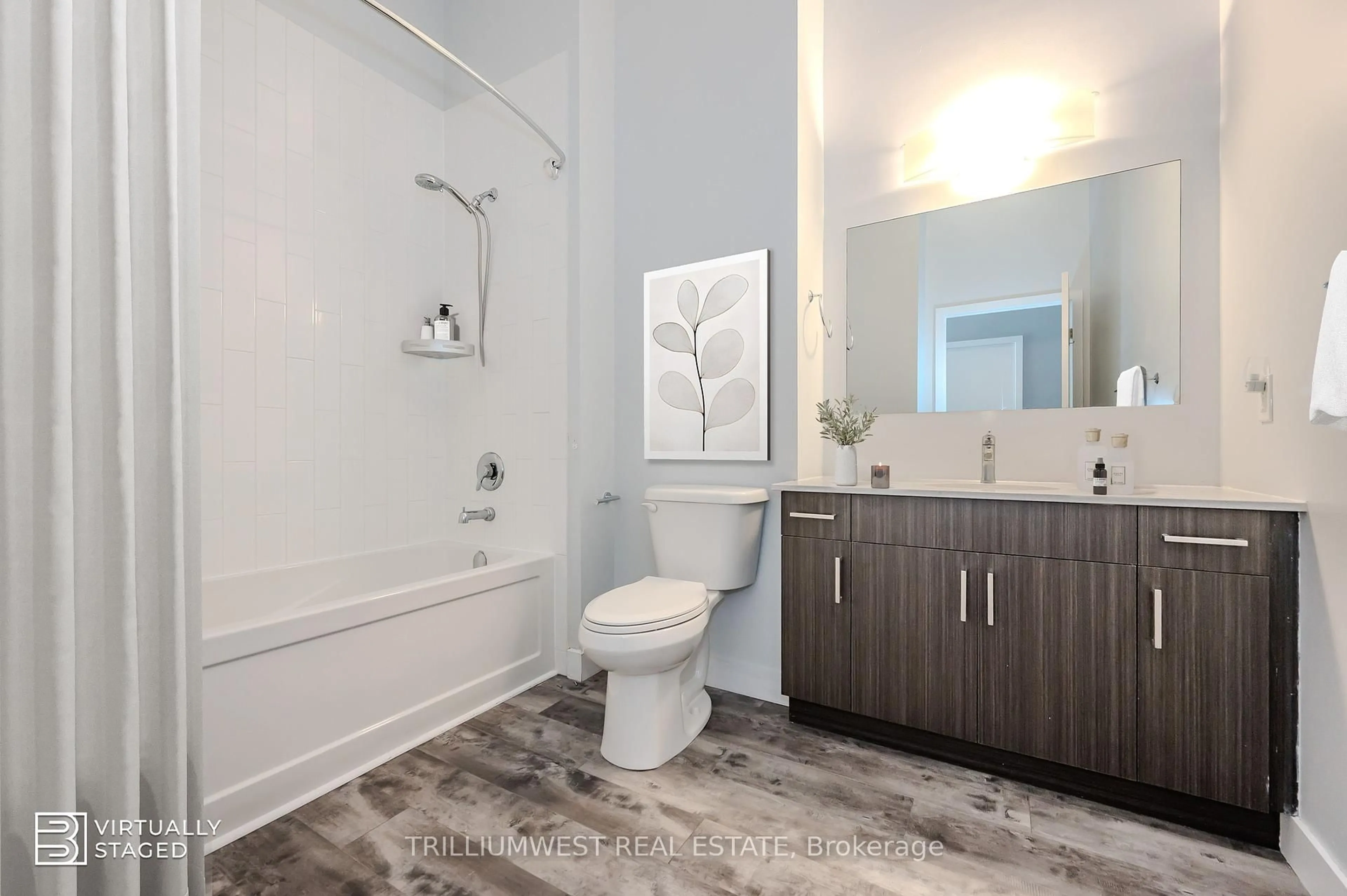 Contemporary bathroom, ceramic/tile floor for 100 Garment St #216, Kitchener Ontario N2G 0C3