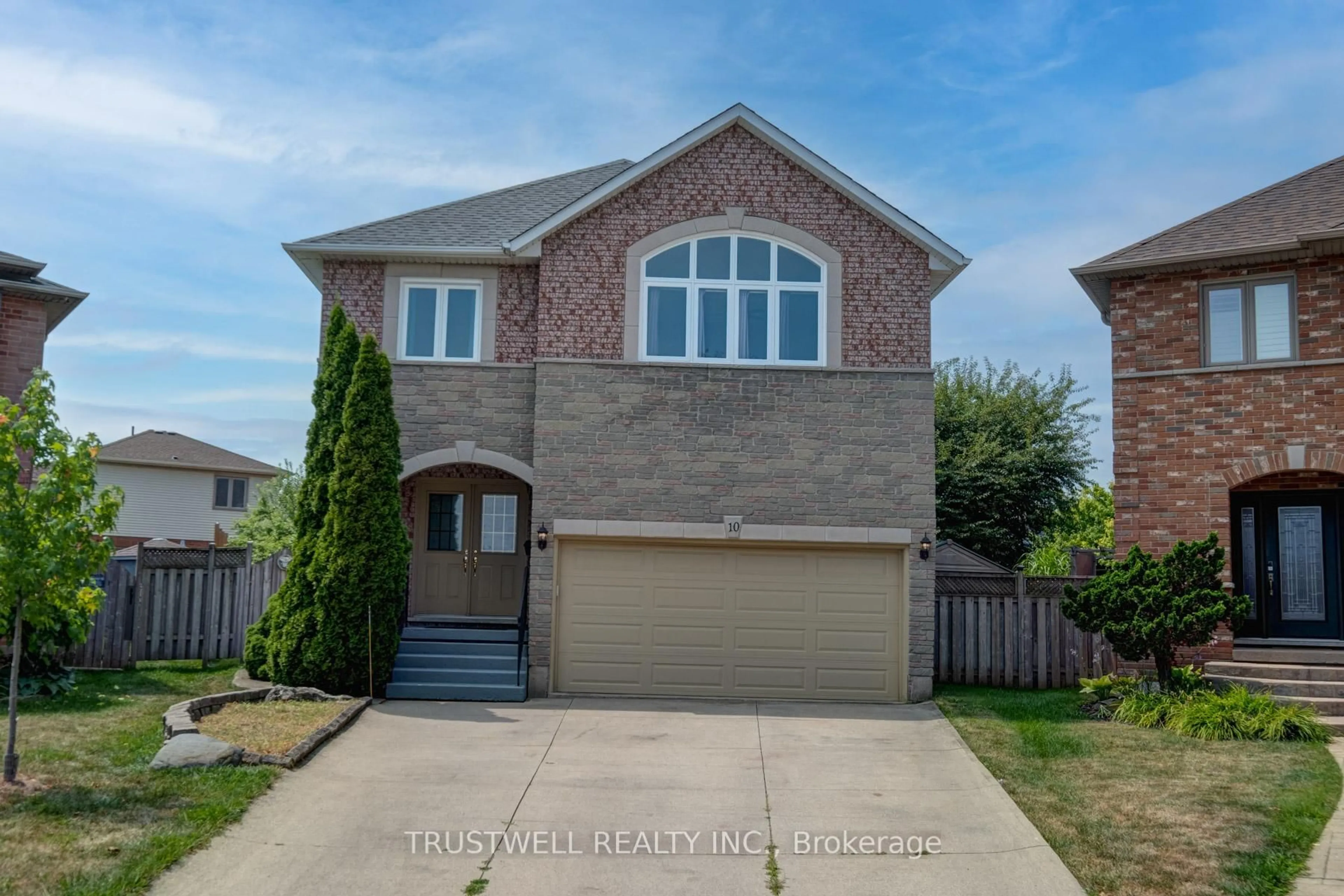 Home with brick exterior material, street for 10 Sedona Crt, Hamilton Ontario L9B 2R1