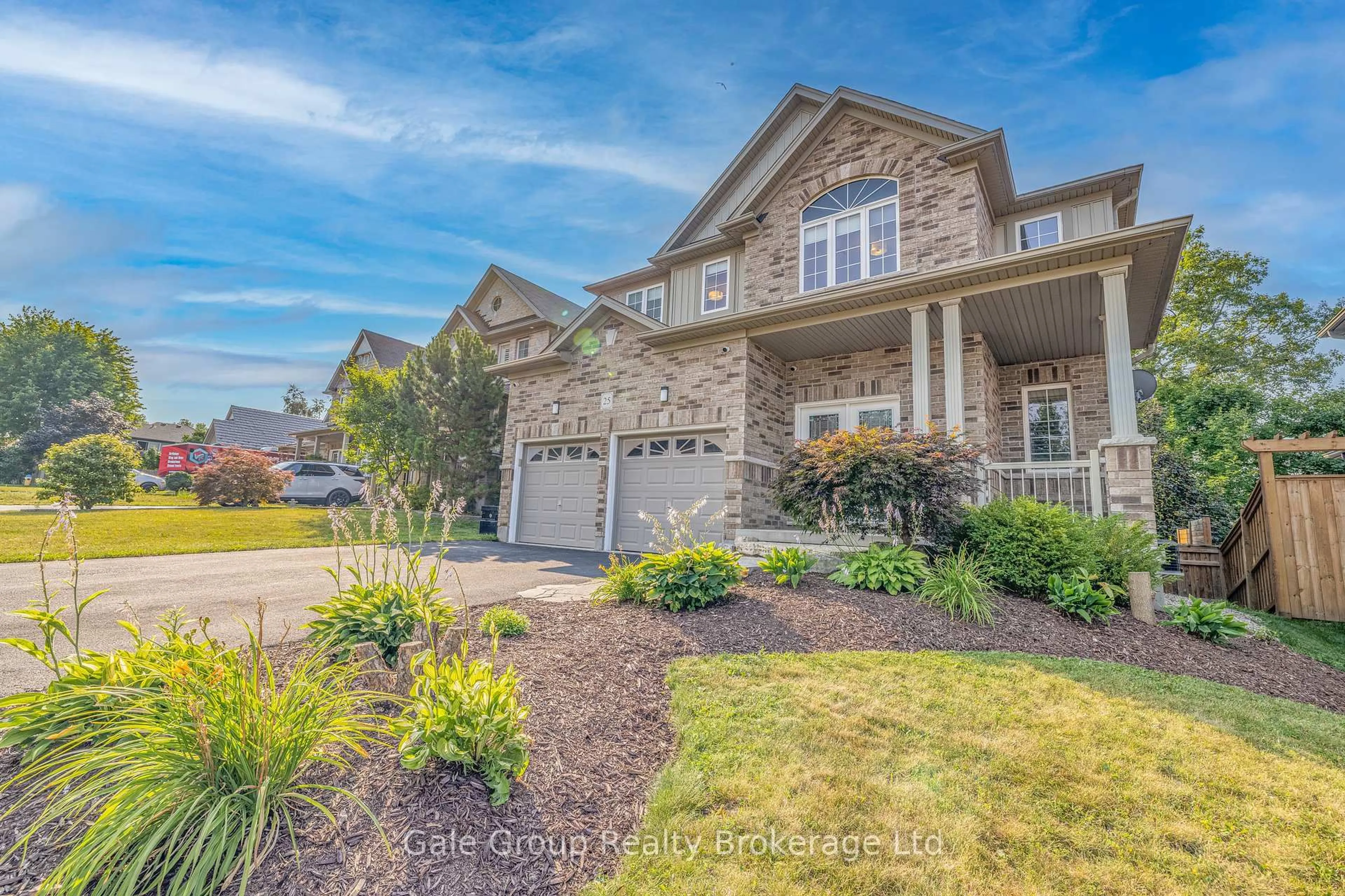 Home with brick exterior material, street for 25 Howard Marshall St, North Dumfries Ontario N0B 1E0