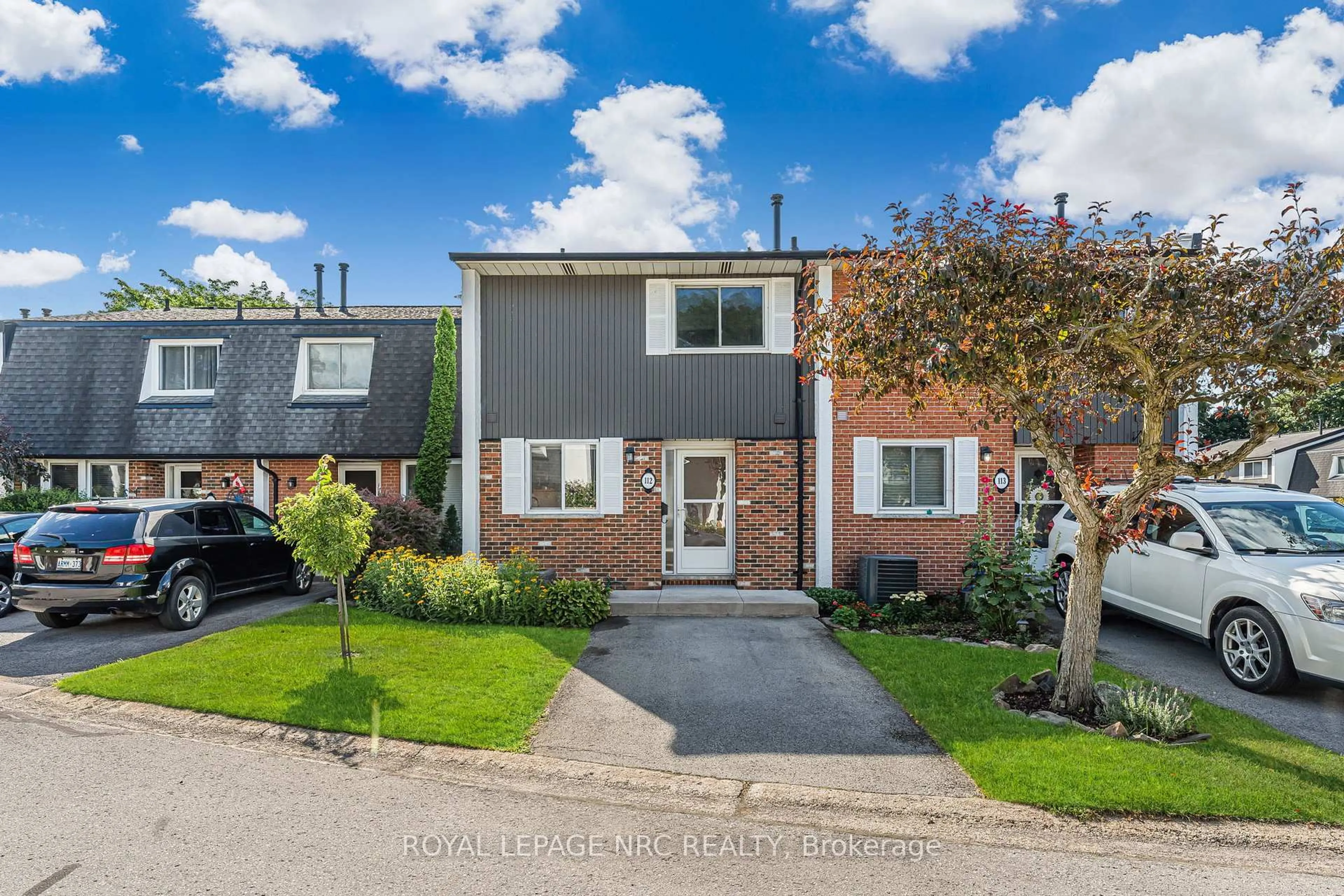 A pic from outside/outdoor area/front of a property/back of a property/a pic from drone, street for 77 Linwell Rd #112, St. Catharines Ontario L2N 6R1
