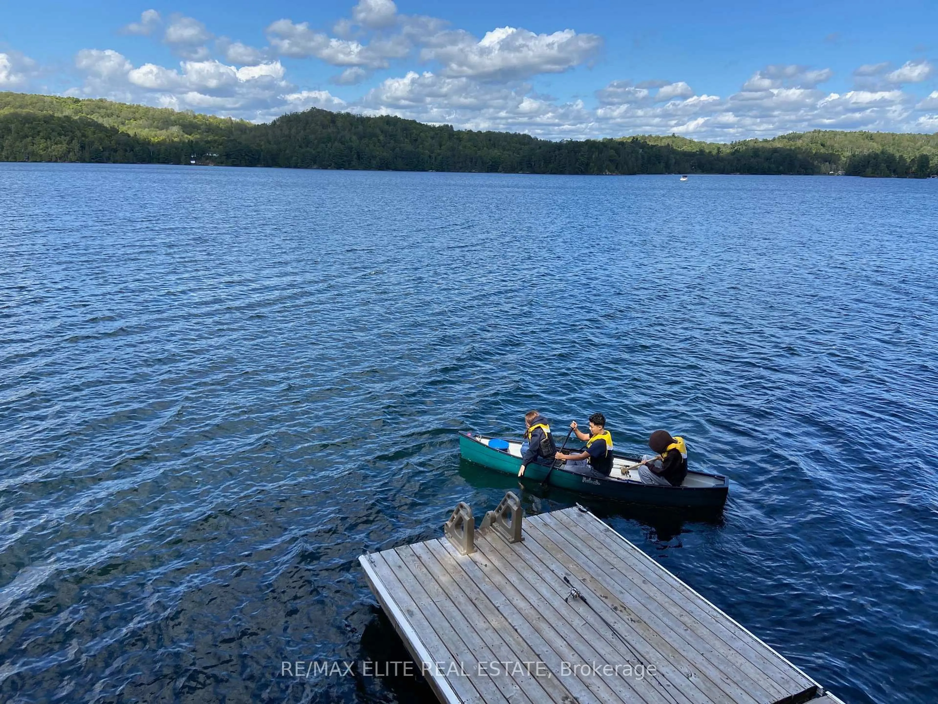 A pic from outside/outdoor area/front of a property/back of a property/a pic from drone, water/lake/river/ocean view for 376 Faradale Crt, Bancroft Ontario K0L 1C0