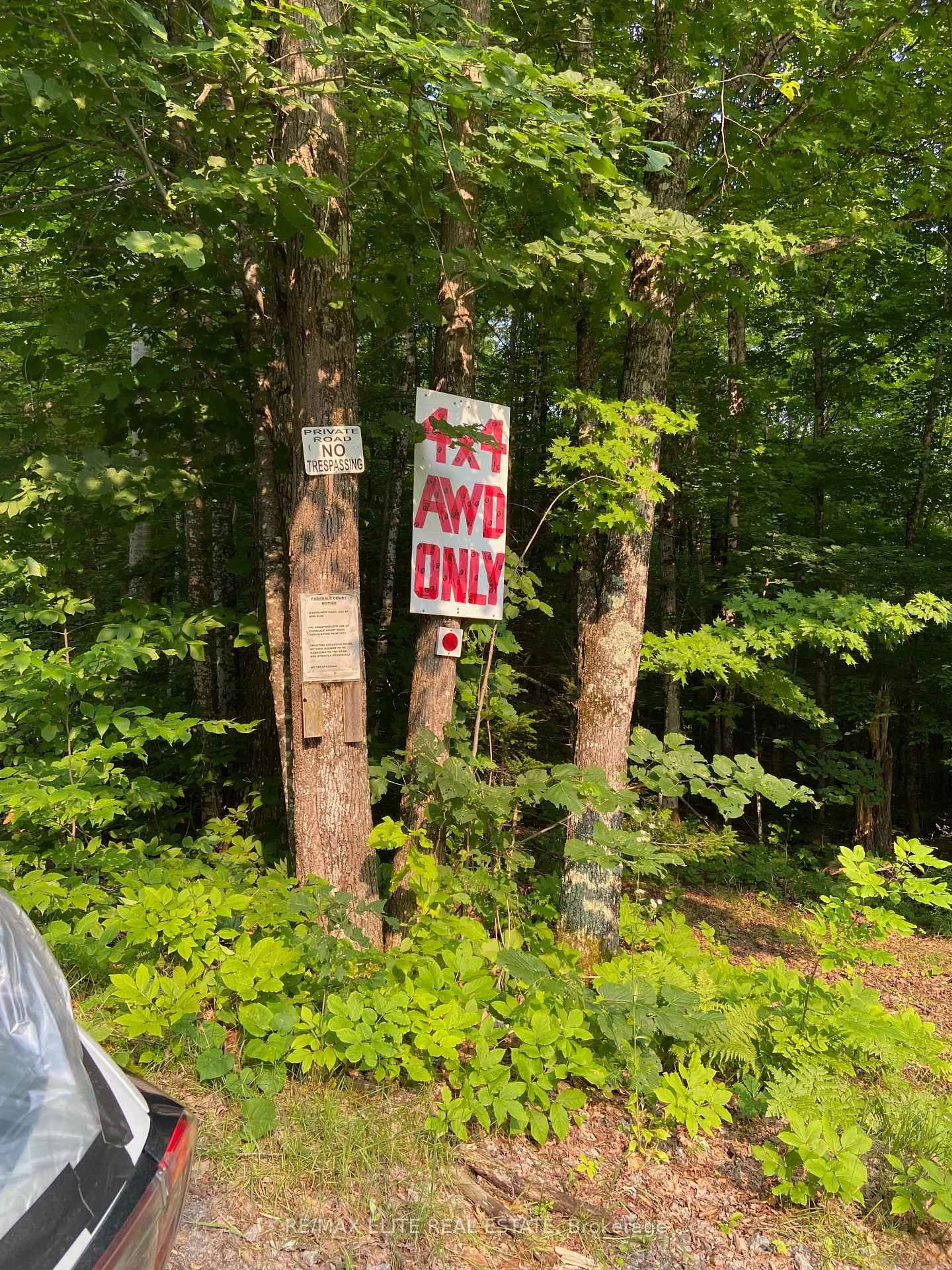 A pic from outside/outdoor area/front of a property/back of a property/a pic from drone, forest/trees view for 376 Faradale Crt, Bancroft Ontario K0L 1C0