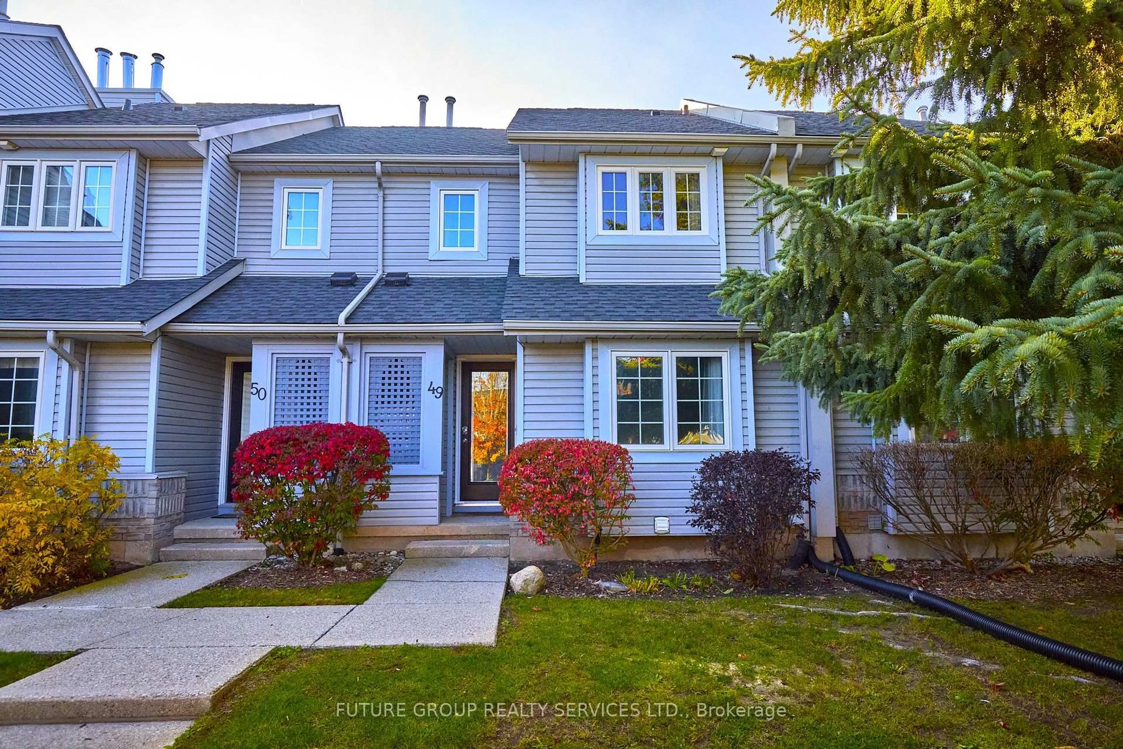 Home with vinyl exterior material, street for 146 Settlers Way #49, Blue Mountains Ontario L9Y 0N9