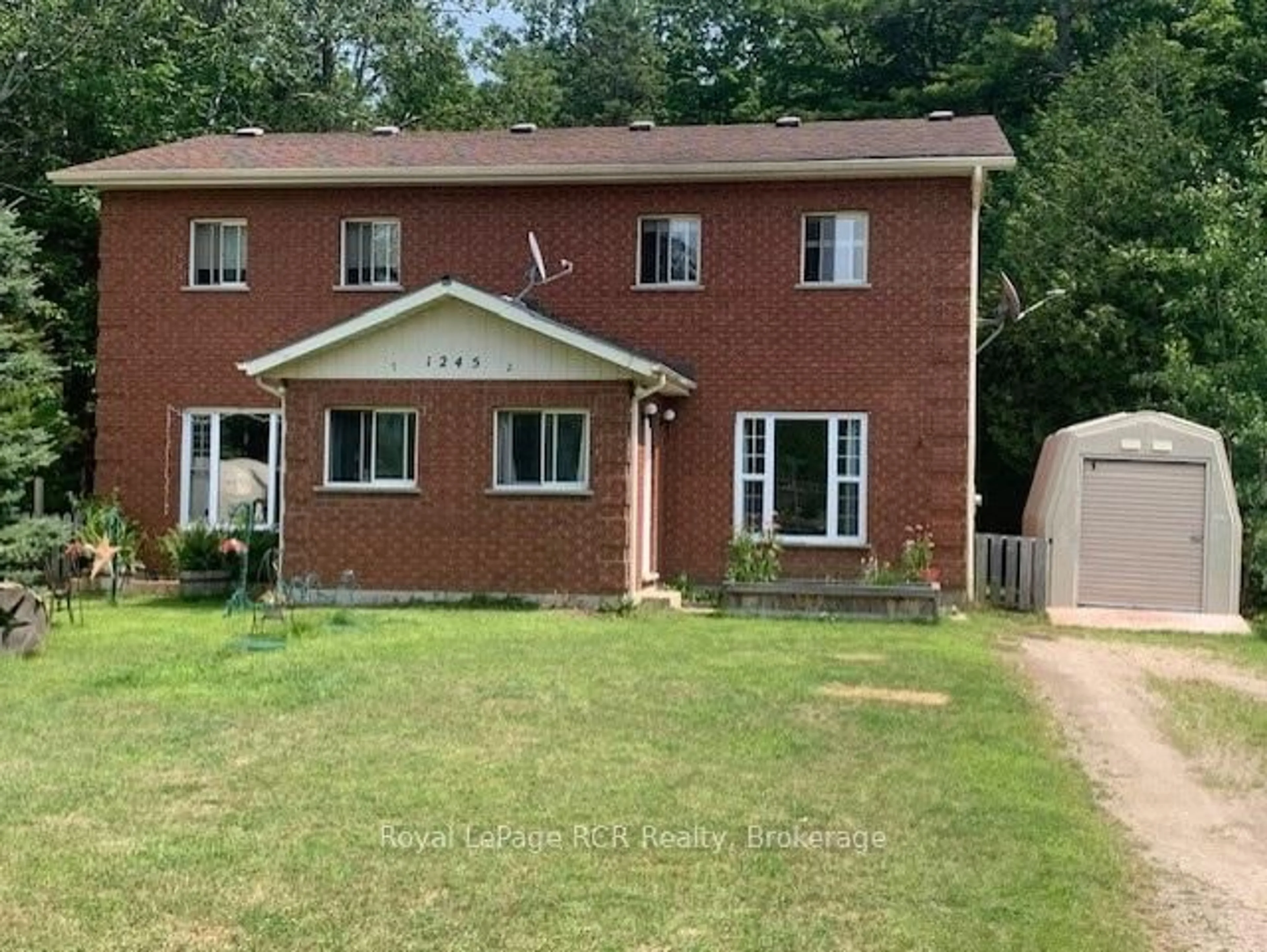 A pic from outside/outdoor area/front of a property/back of a property/a pic from drone, street for 1245 SAUBLE FALLS Rd, South Bruce Peninsula Ontario N0H 2G0