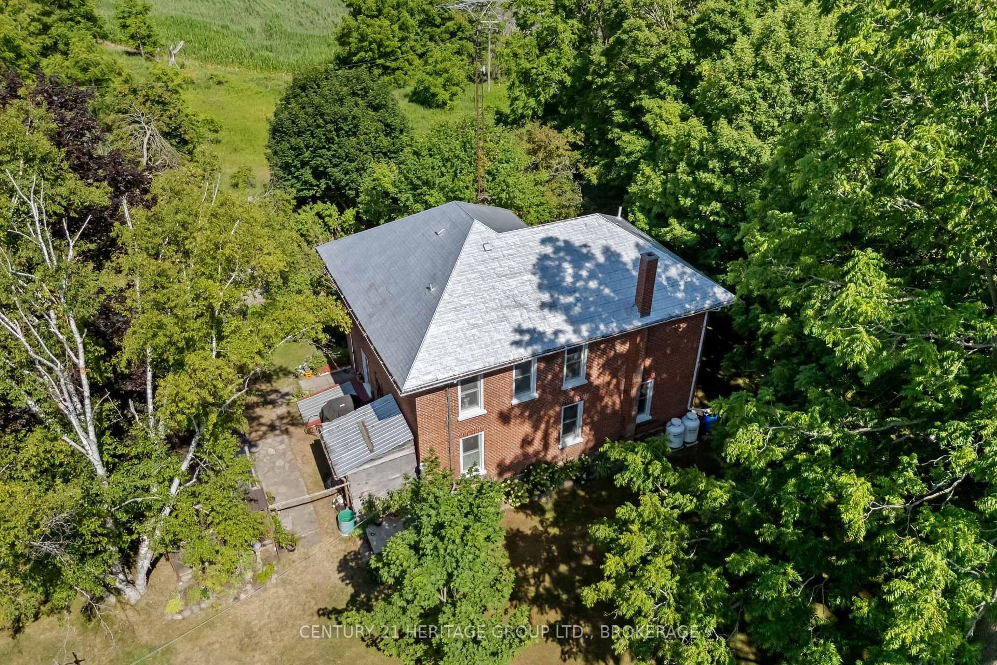 A pic from outside/outdoor area/front of a property/back of a property/a pic from drone, building for 4734 County Rd 2 Rd, Asphodel-Norwood Ontario K0L 1Y0