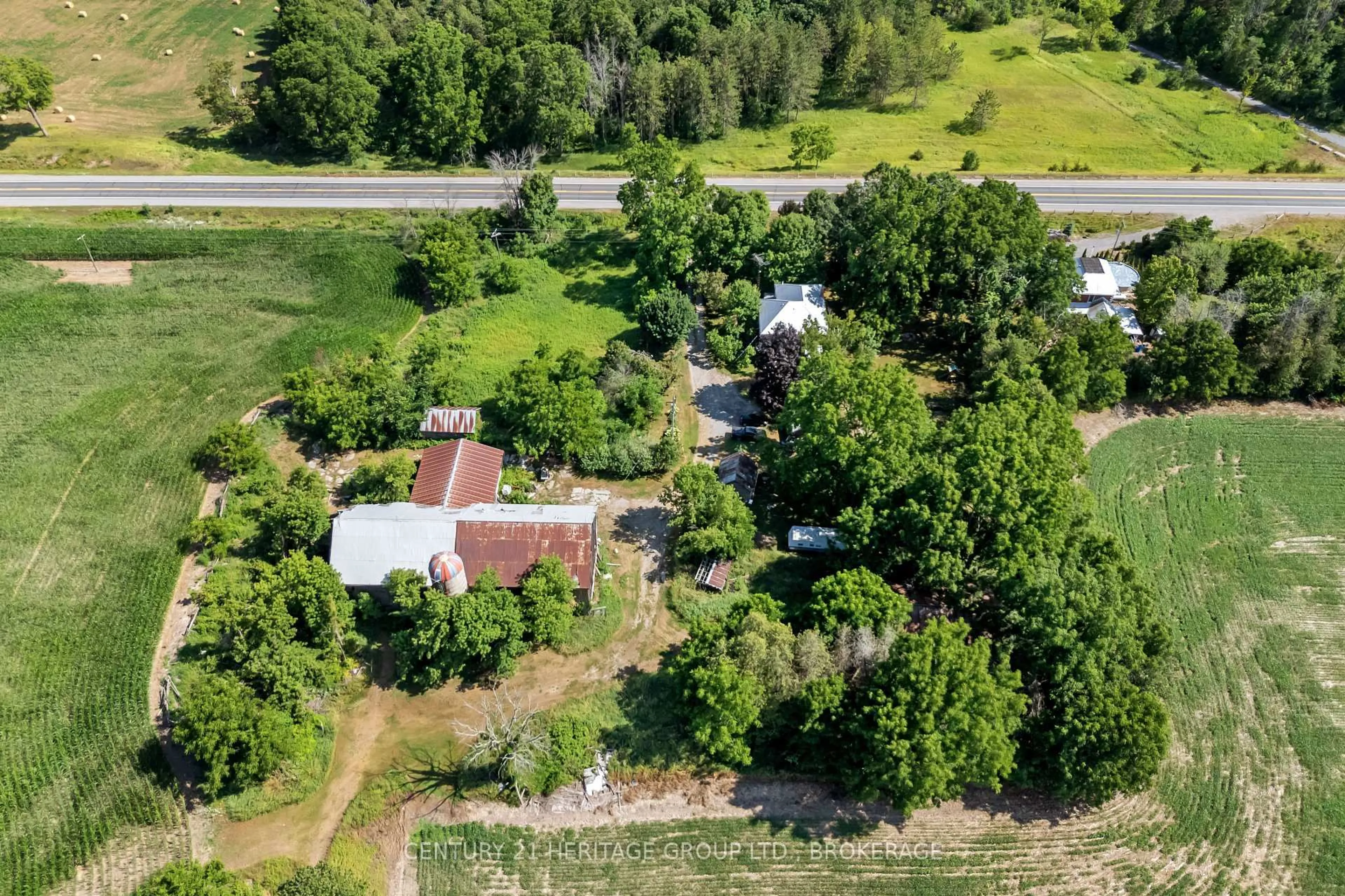 A pic from outside/outdoor area/front of a property/back of a property/a pic from drone, unknown for 4734 County Rd 2 Rd, Asphodel-Norwood Ontario K0L 1Y0