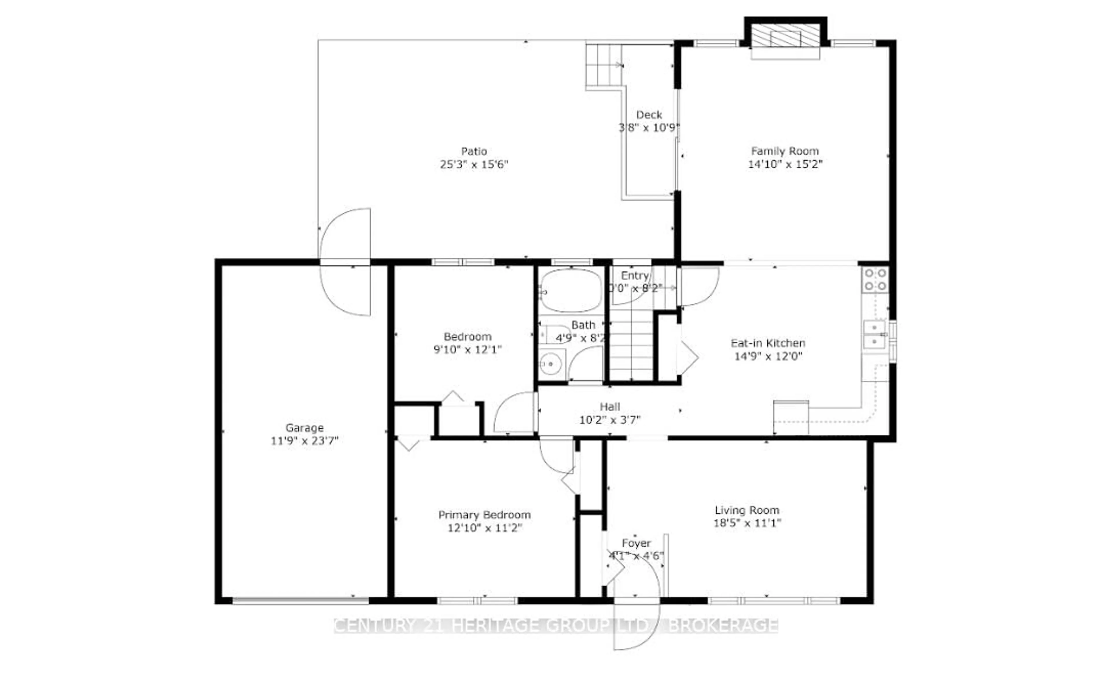 Floor plan for 7 Murray St, Asphodel-Norwood Ontario K0L 2V0