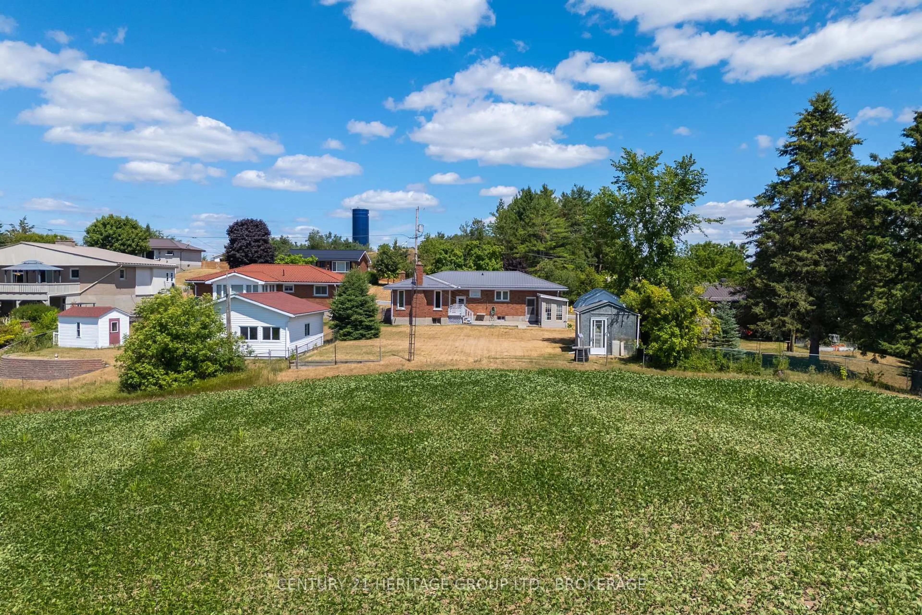 A pic from outside/outdoor area/front of a property/back of a property/a pic from drone, water/lake/river/ocean view for 7 Murray St, Asphodel-Norwood Ontario K0L 2V0