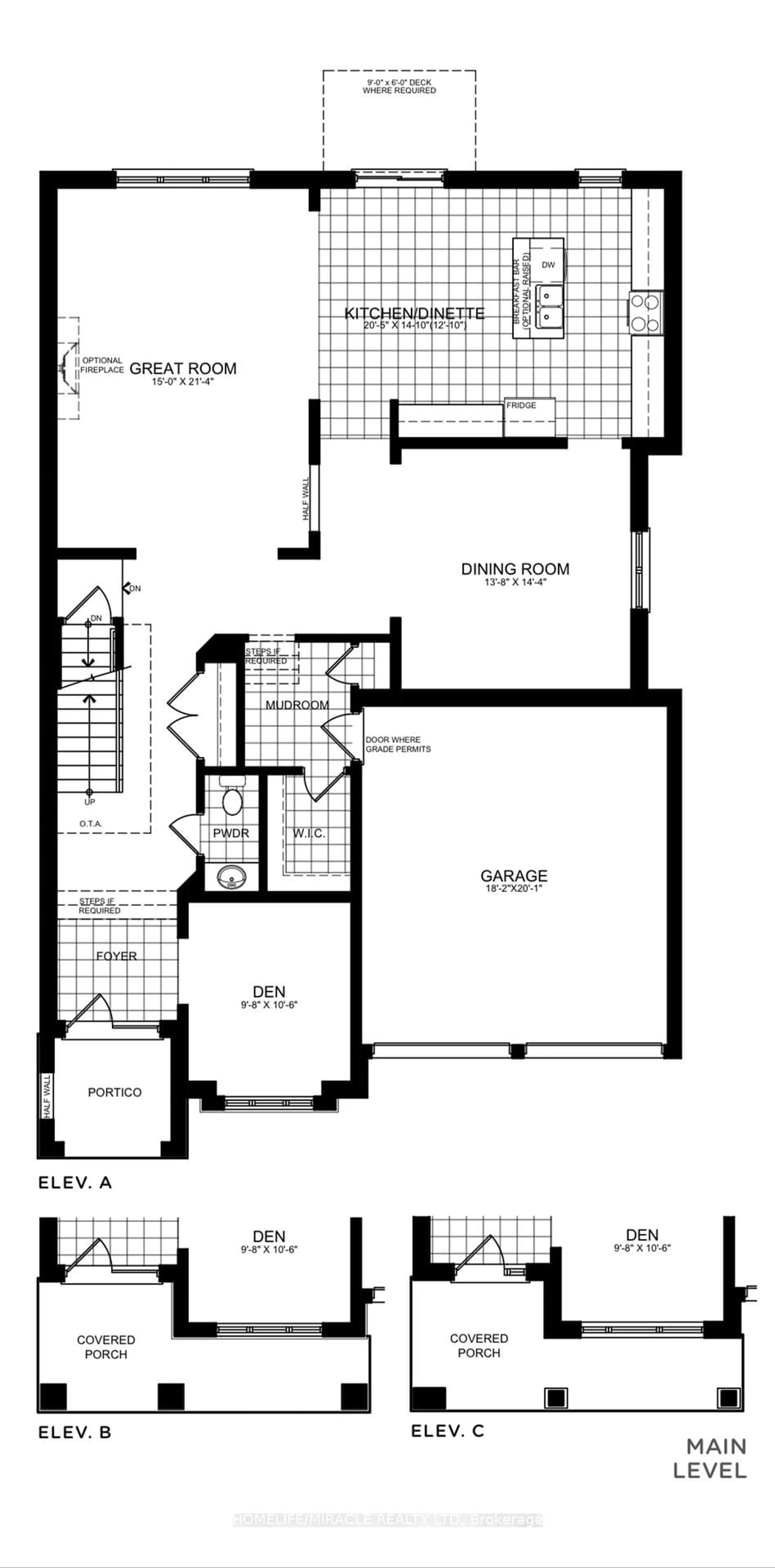 Floor plan for 47 McKernan Ave, Brantford Ontario N3V 0B9