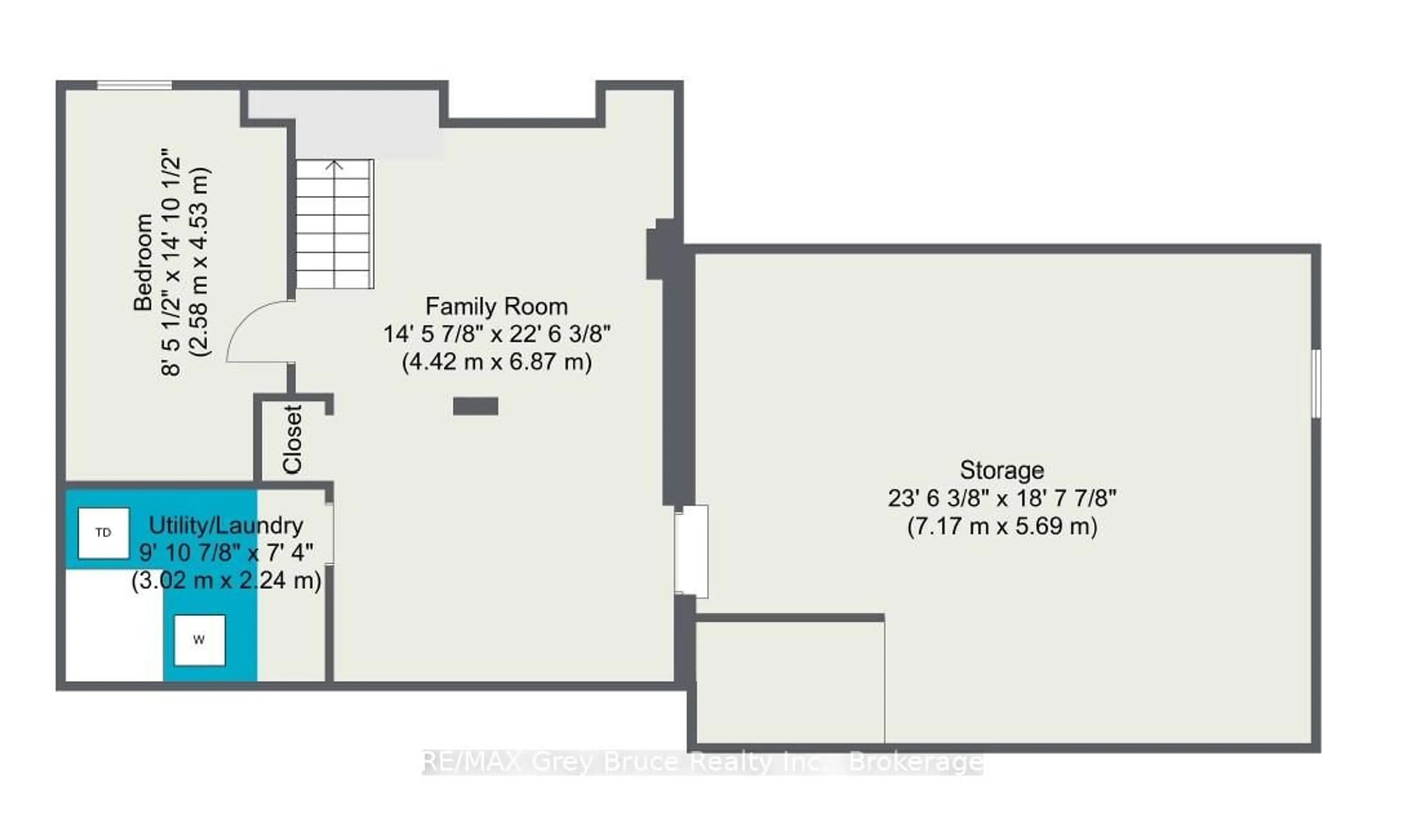 Floor plan for 864 16th St, Georgian Bluffs Ontario N4K 6V5