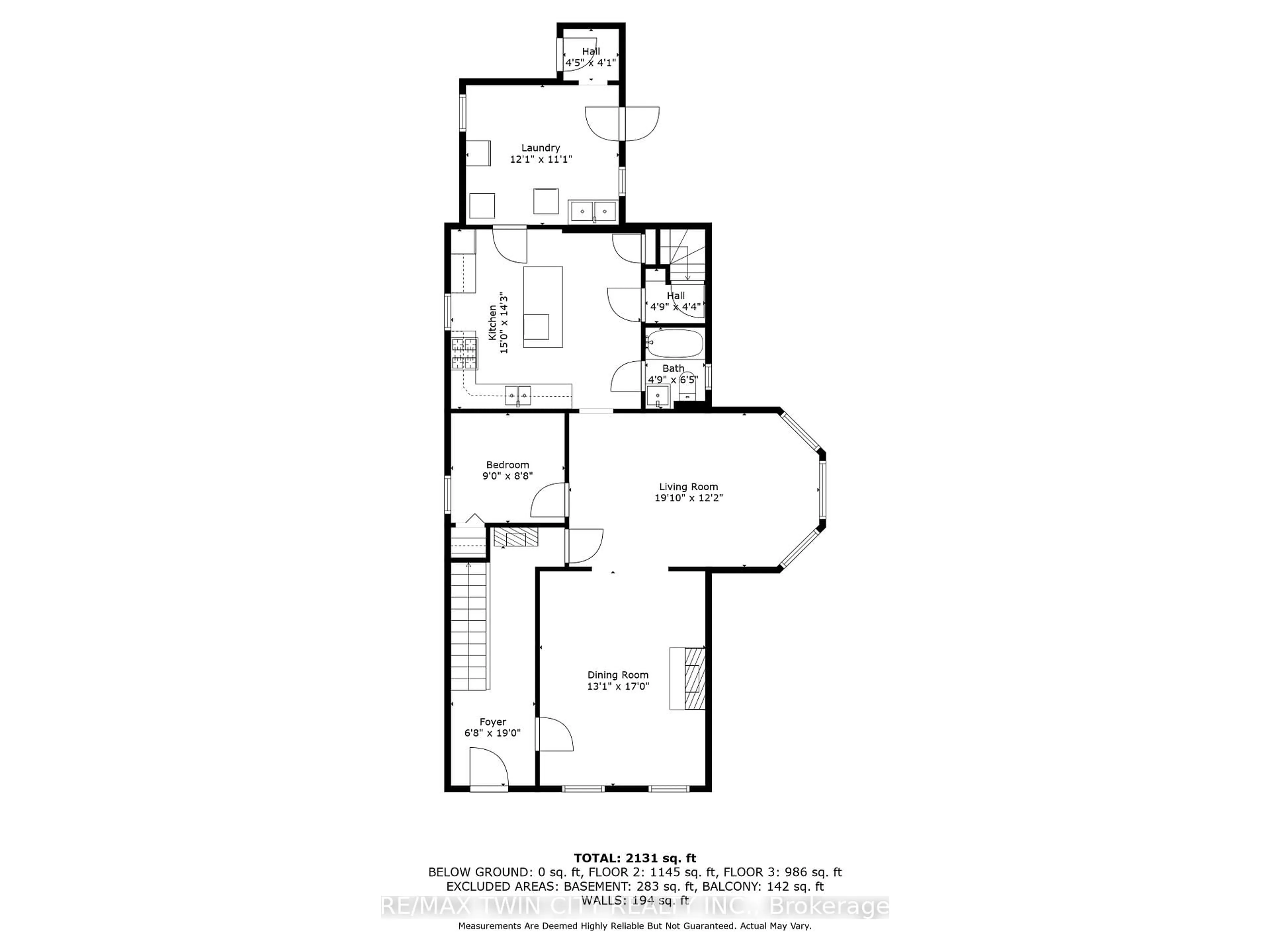 Floor plan for 323 Dalhousie St, Brantford Ontario N3S 3V8