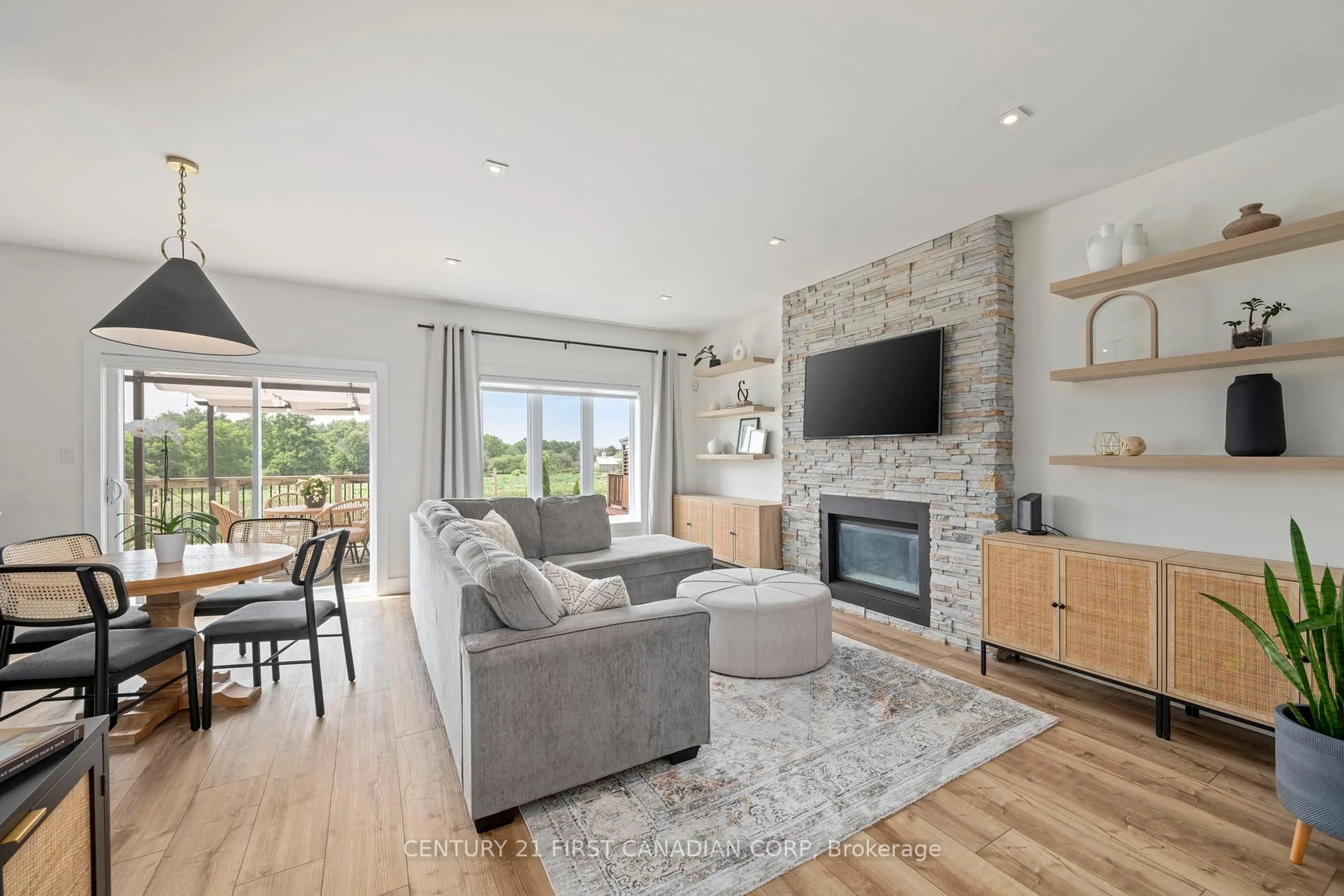 Living room with furniture, unknown for 1844 Cherrywood Tr, London North Ontario N6H 0E2