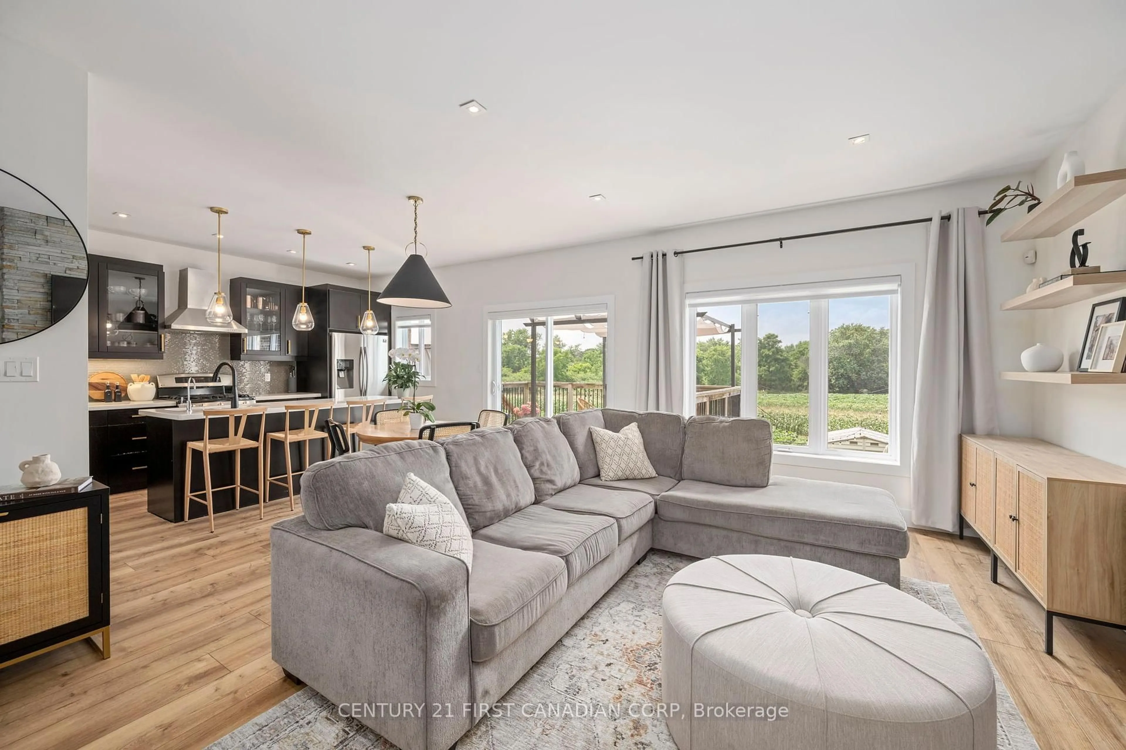 Living room with furniture, unknown for 1844 Cherrywood Tr, London North Ontario N6H 0E2