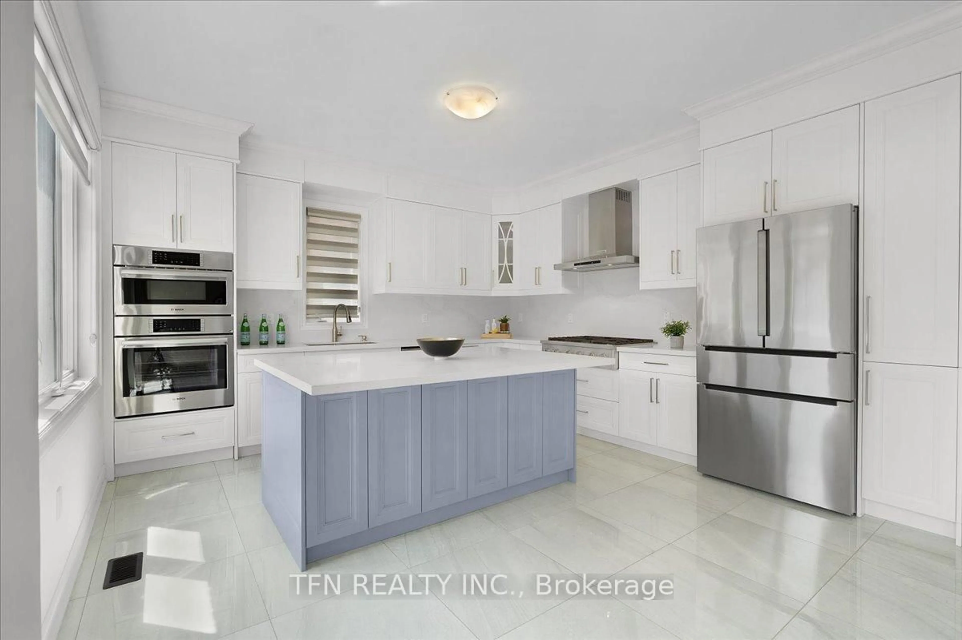Contemporary kitchen, ceramic/tile floor for 134 Granite Ridge Tr, Hamilton Ontario L0R 2H7