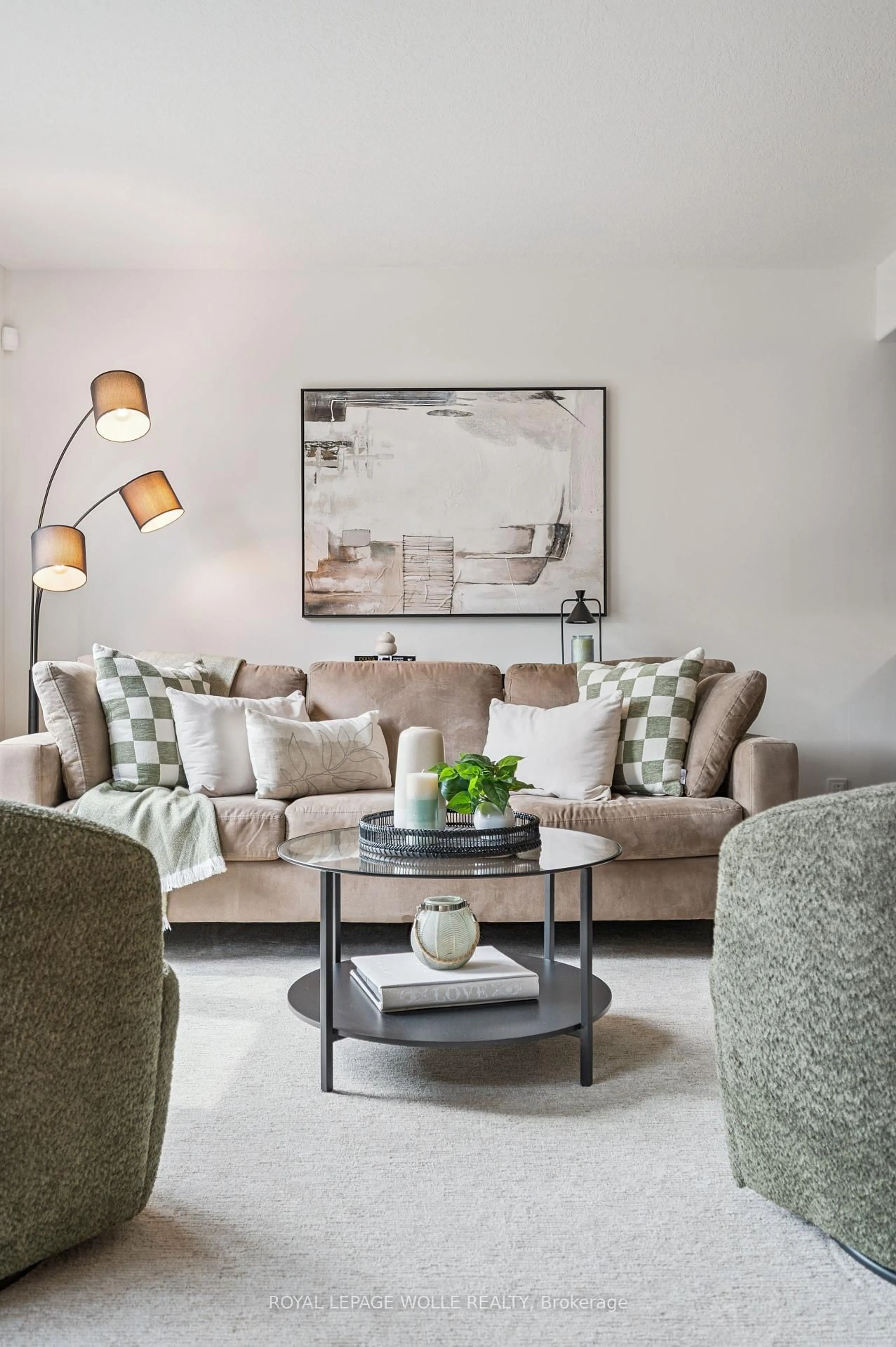 Living room with furniture, unknown for 503 Windflower Cres, Kitchener Ontario N2E 3T2