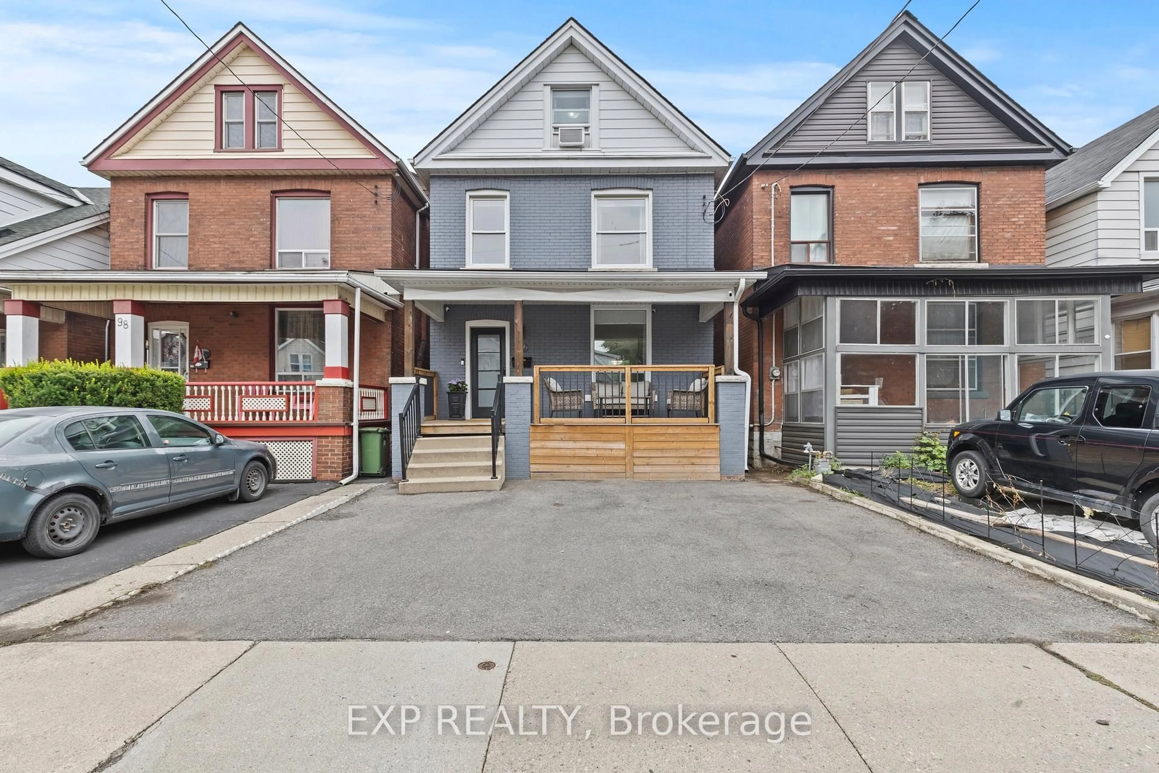 Home with brick exterior material, street for 96 Belmont Ave, Hamilton Ontario L8L 7M1