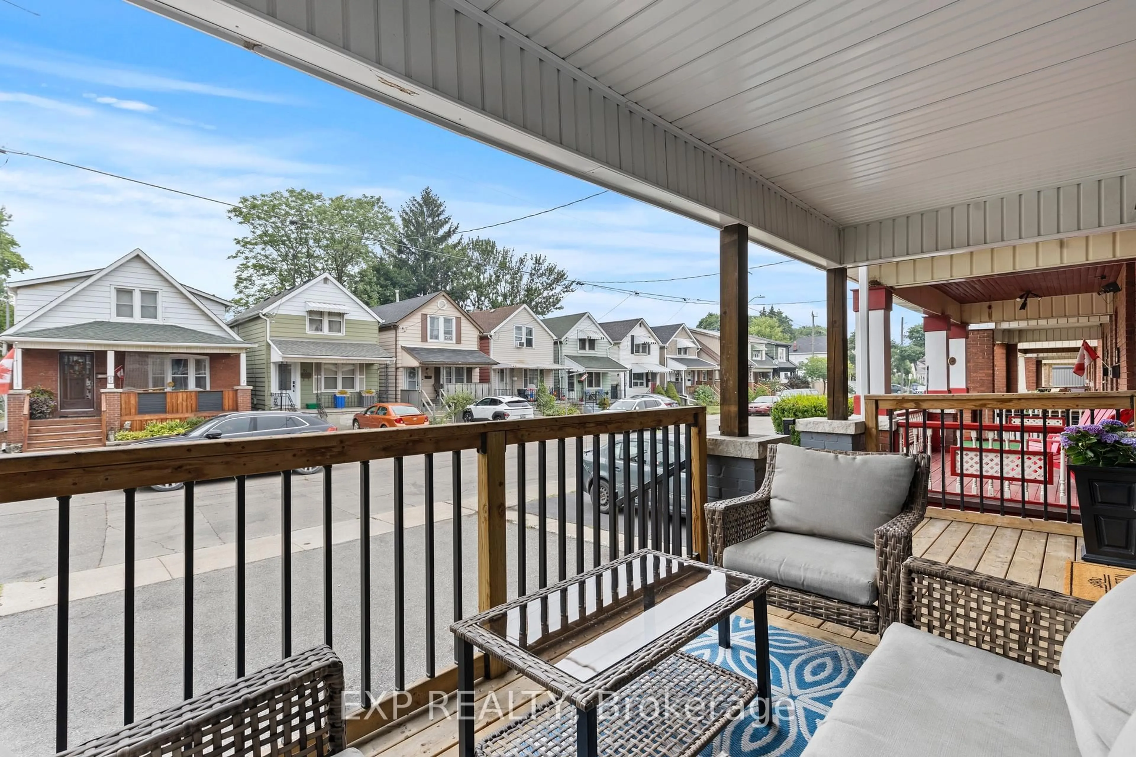 Patio, water/lake/river/ocean view for 96 Belmont Ave, Hamilton Ontario L8L 7M1