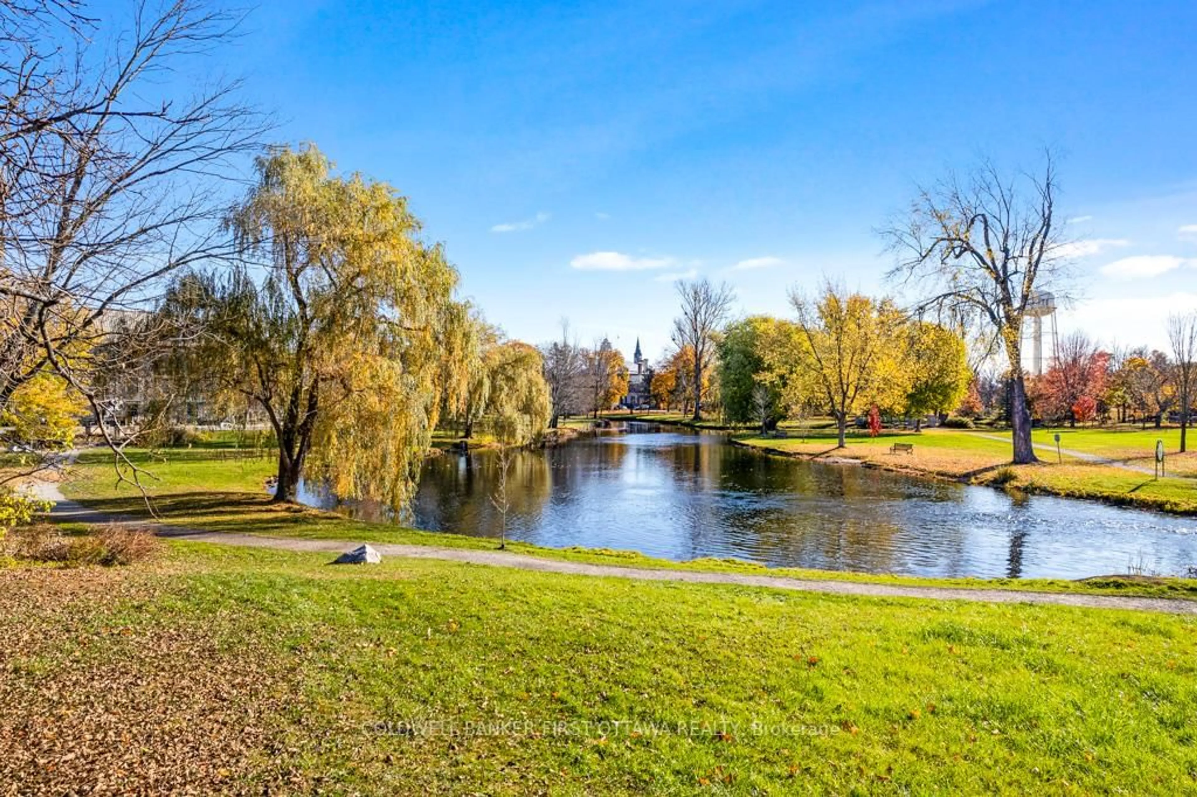 Patio, water/lake/river/ocean view for 5B LEWIS St, Perth Ontario K7H 1M6