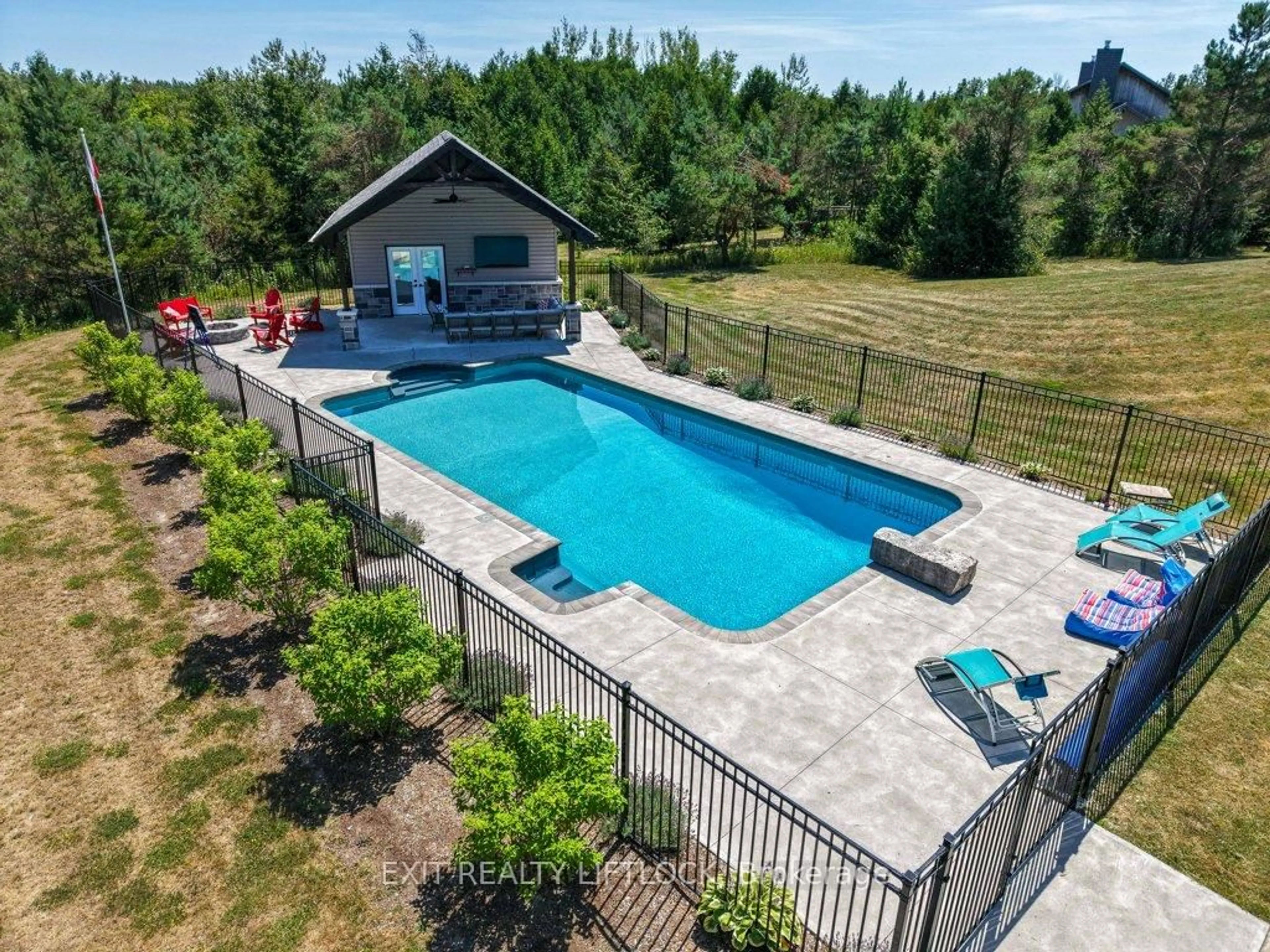 A pic from outside/outdoor area/front of a property/back of a property/a pic from drone, water/lake/river/ocean view for 2425 Old Norwood Rd, Otonabee-South Monaghan Ontario K9J 0G6