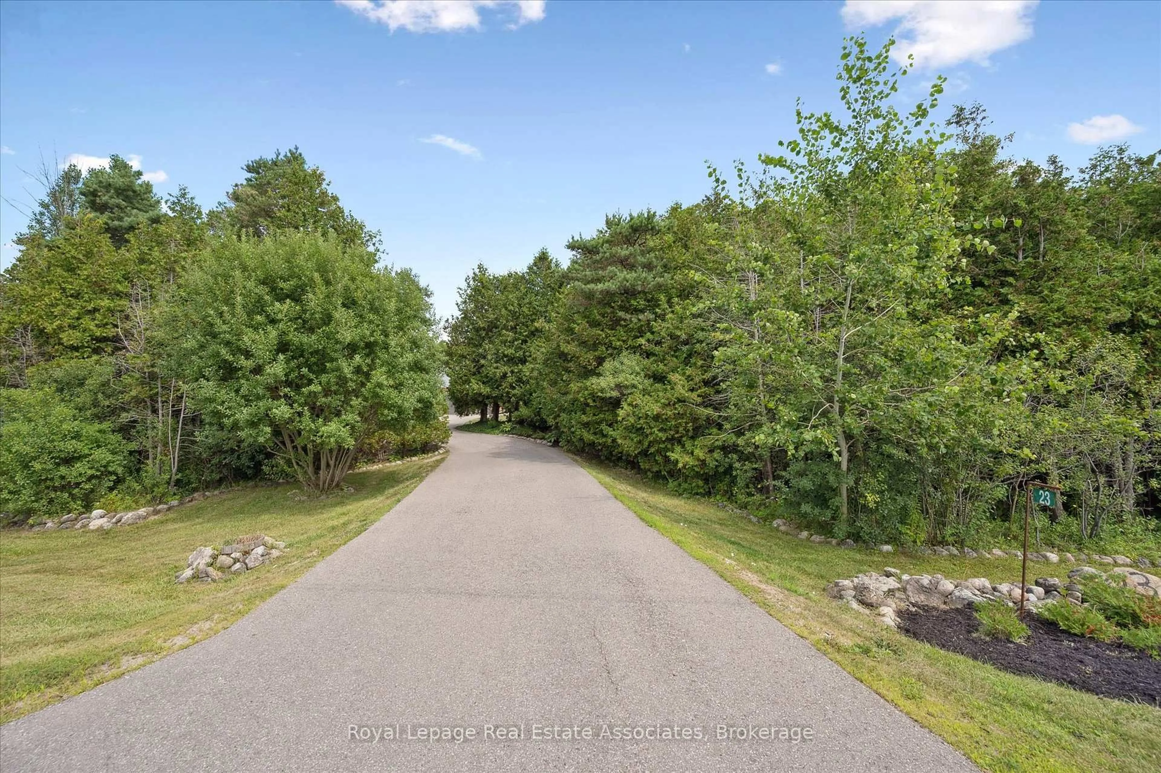 A pic from outside/outdoor area/front of a property/back of a property/a pic from drone, forest/trees view for 23 Brock Rd, Puslinch Ontario N0B 2J0