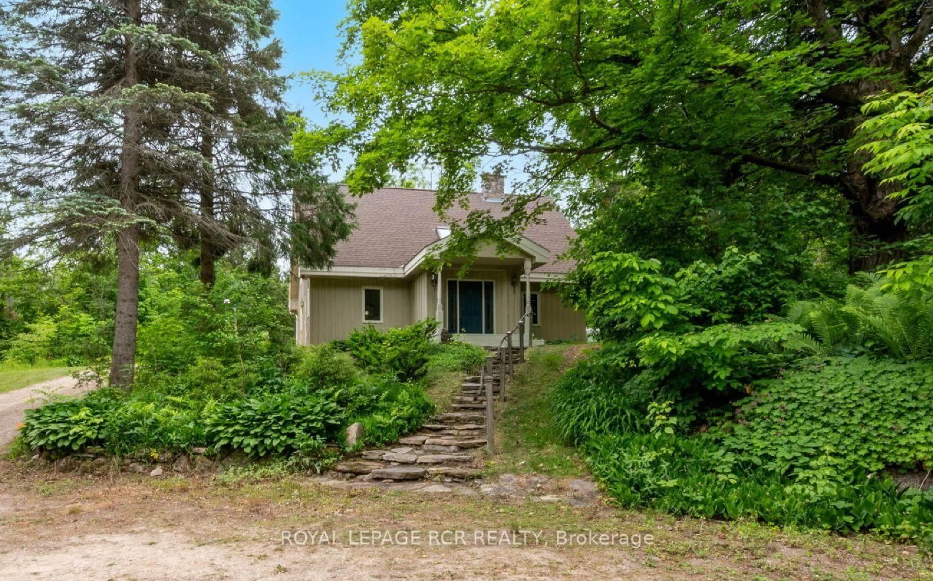 A pic from outside/outdoor area/front of a property/back of a property/a pic from drone, street for 757186 2nd Line, Mulmur Ontario L9V 0G7