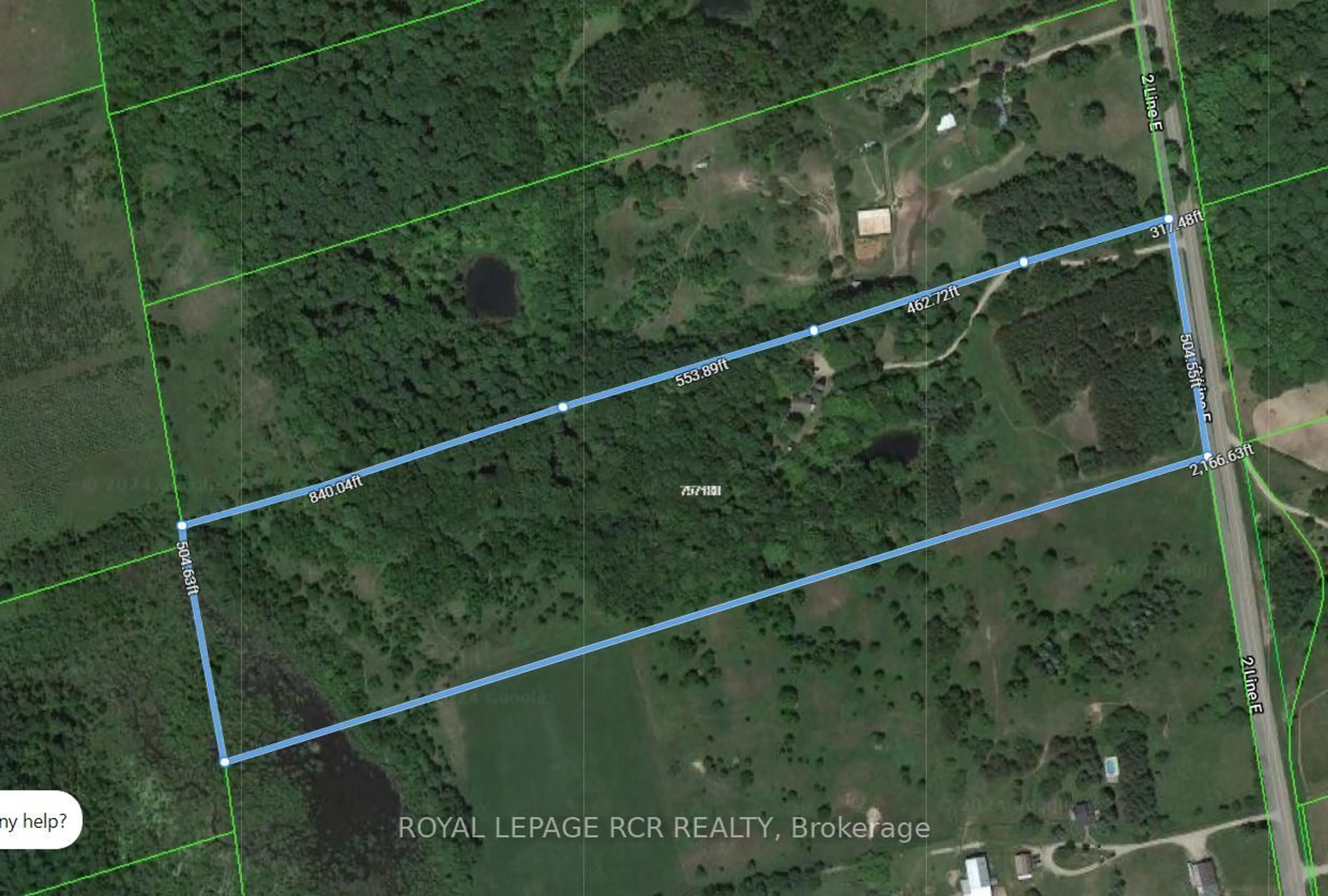 A pic from outside/outdoor area/front of a property/back of a property/a pic from drone, water/lake/river/ocean view for 757186 2nd Line, Mulmur Ontario L9V 0G7