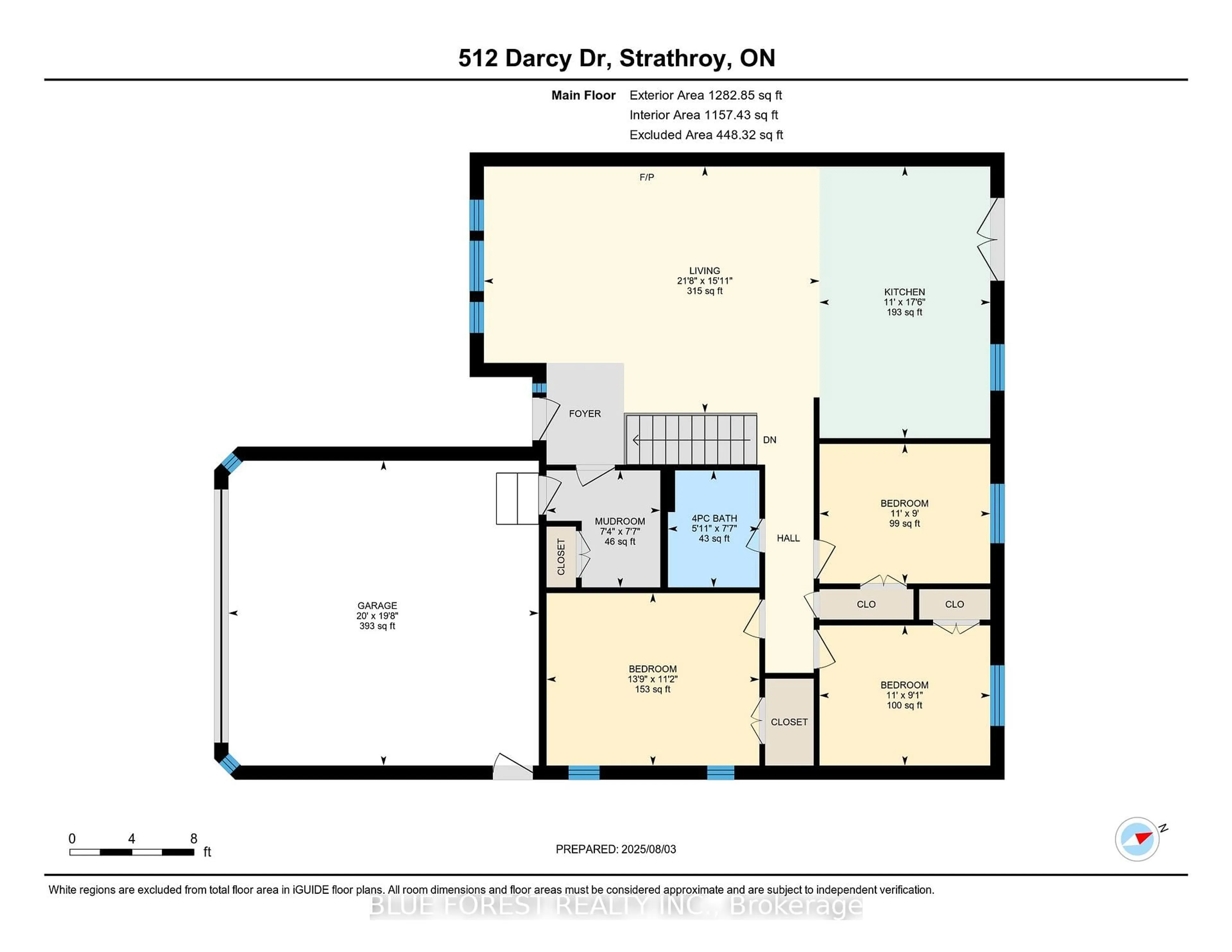 Floor plan for 512 Darcy Dr, Strathroy-Caradoc Ontario N7G 4L1